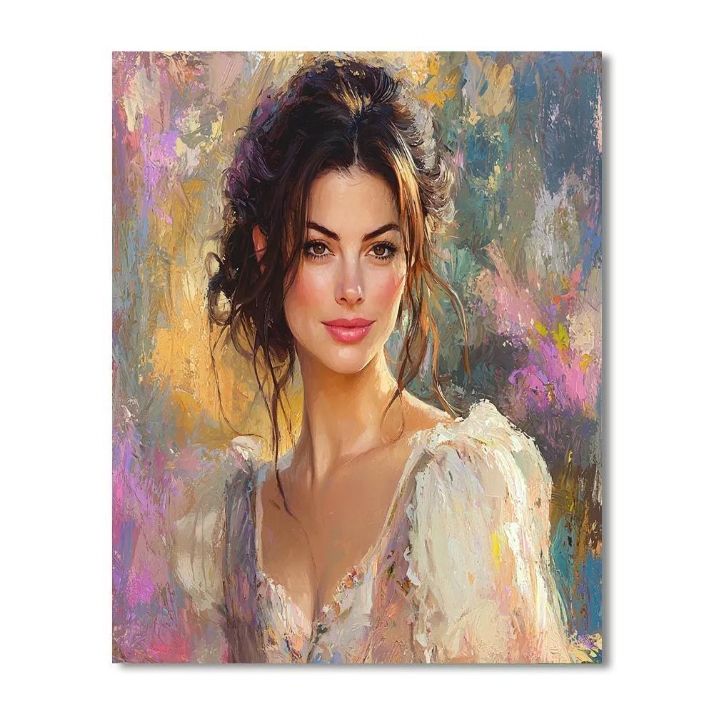 Anne Hathaway: The Transformative Spirit Of Fantine Paint By Color