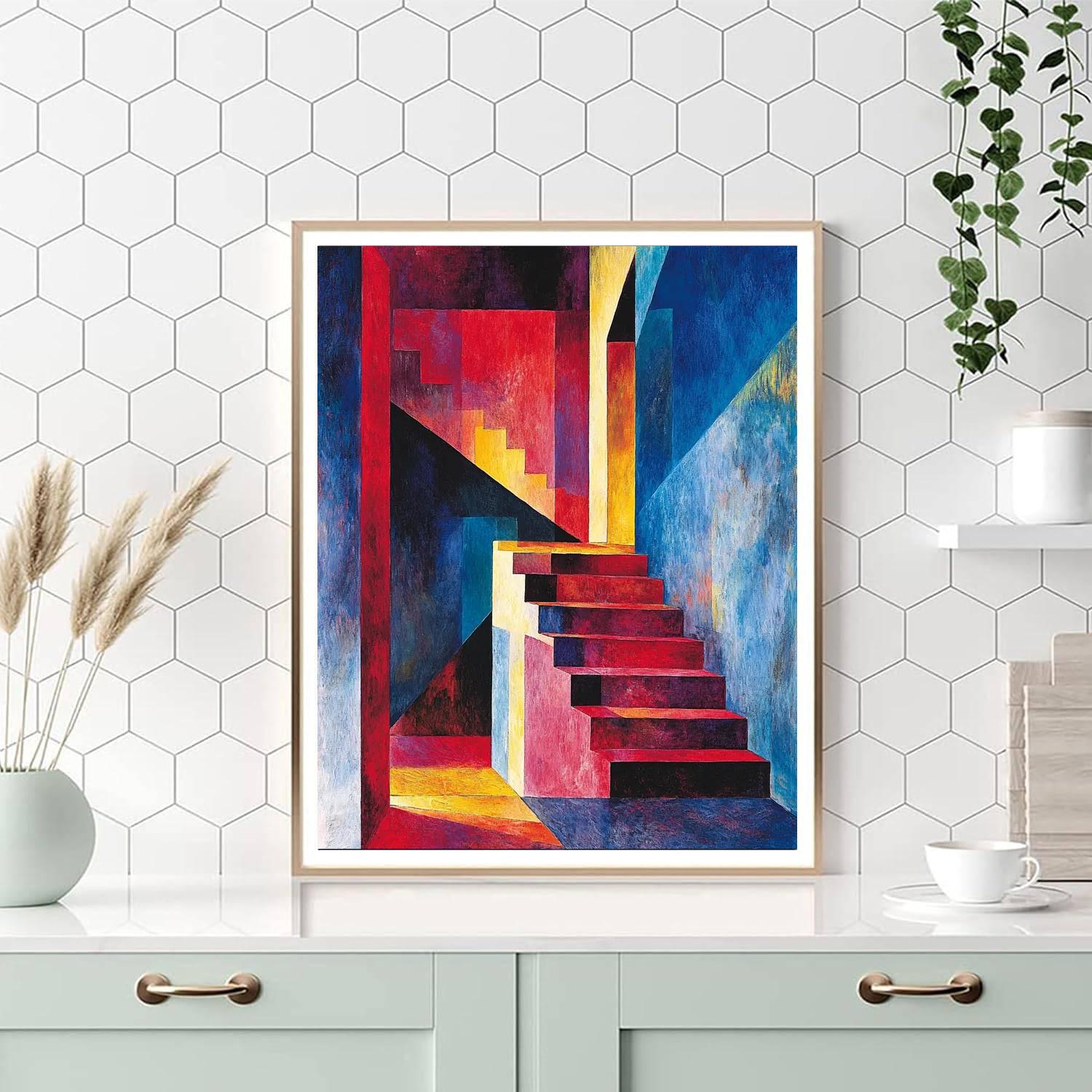 Paul Cézanne Inspired Harmonious Dimensions  Paint By Numbers Kits