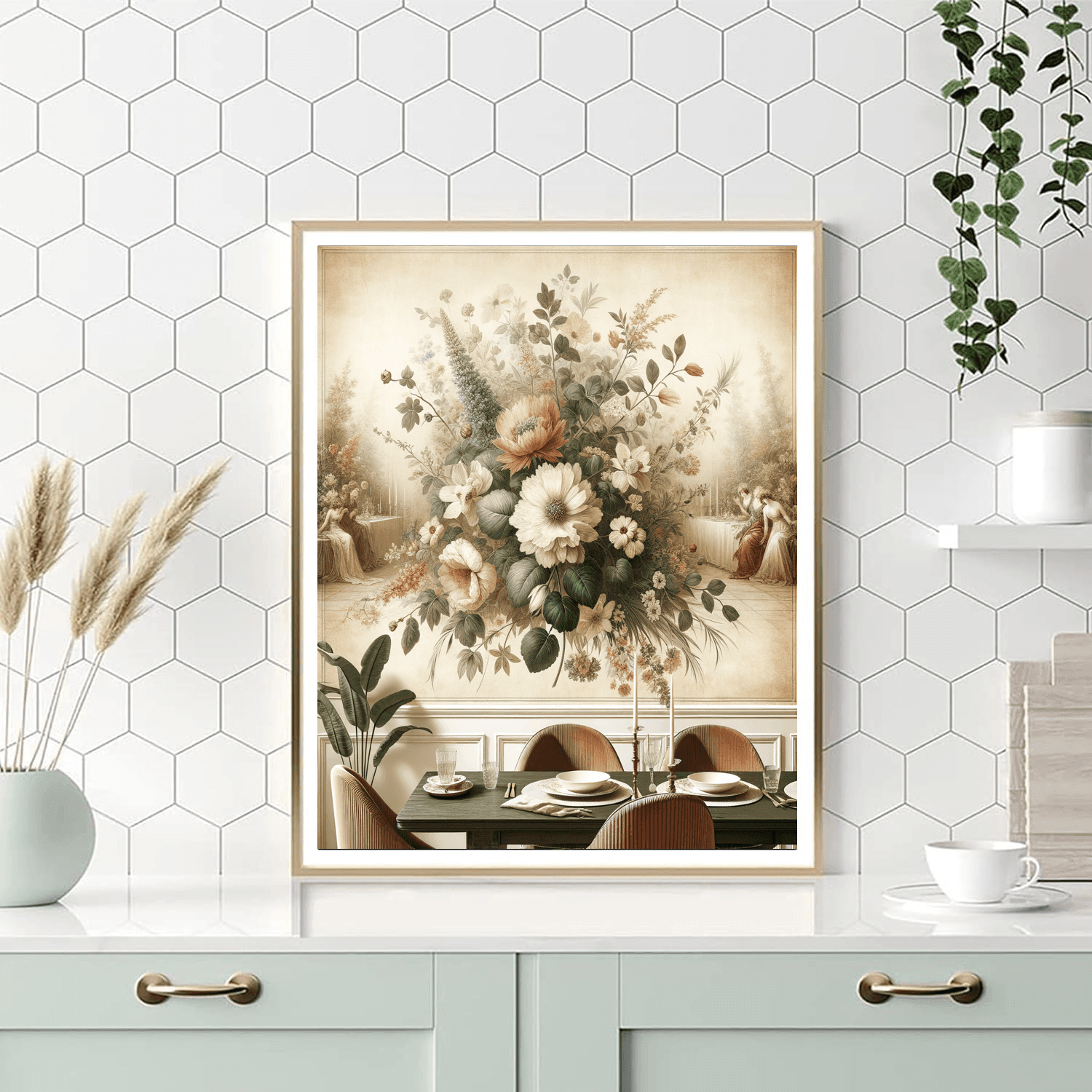 Vintage Botanicals Paint By Number