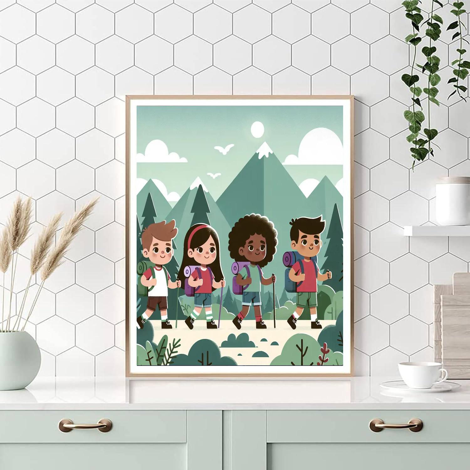 Wilderness Wanderlust Numbered Painting Kits
