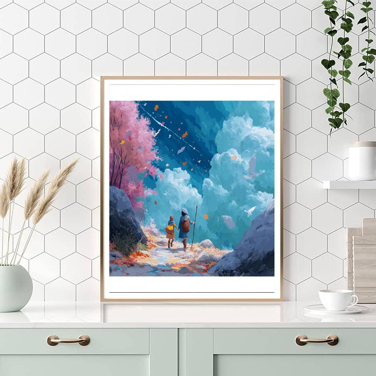 Love Through The Seasons Numbered Painting Kits