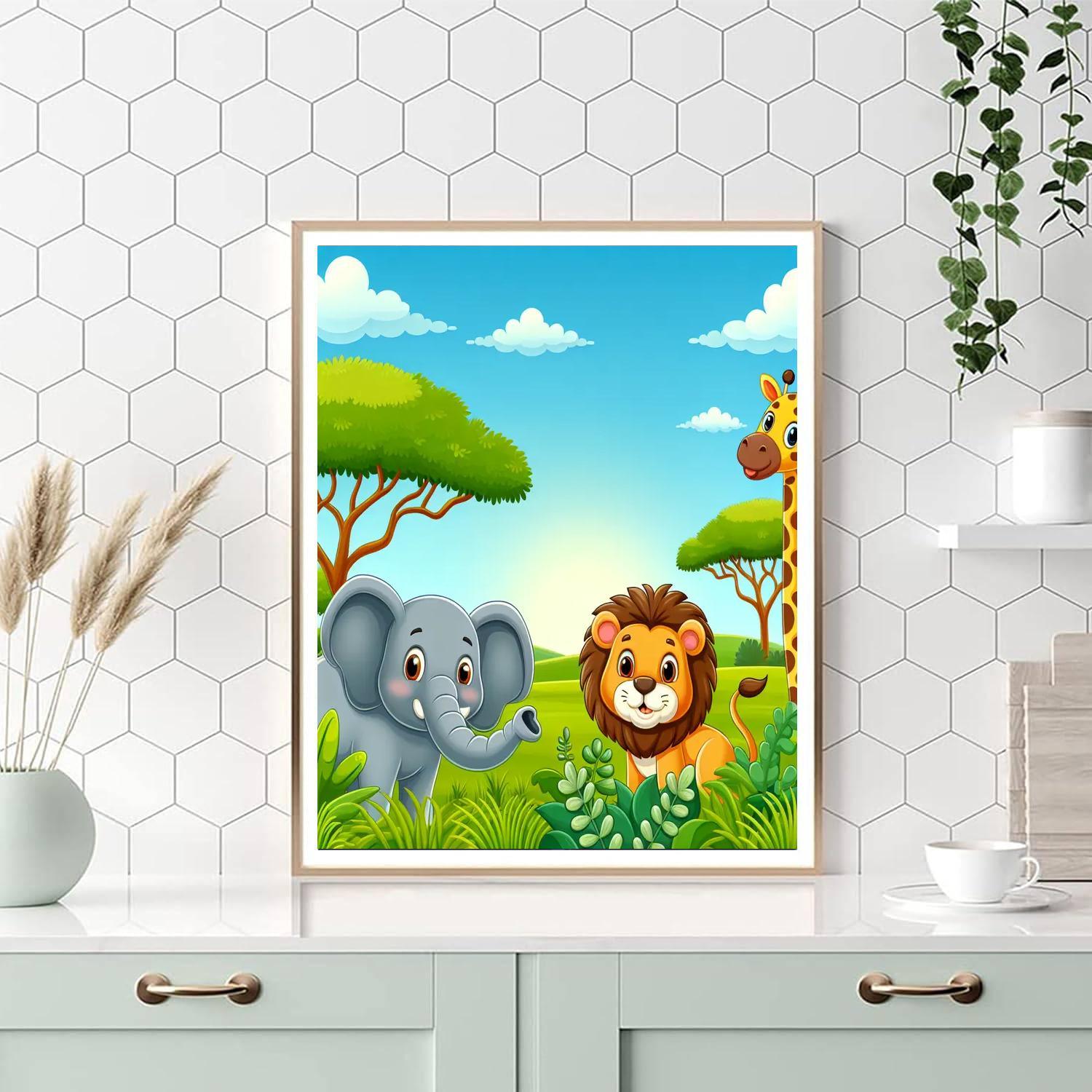 Adventures In The Wild Paint By Numbers Art