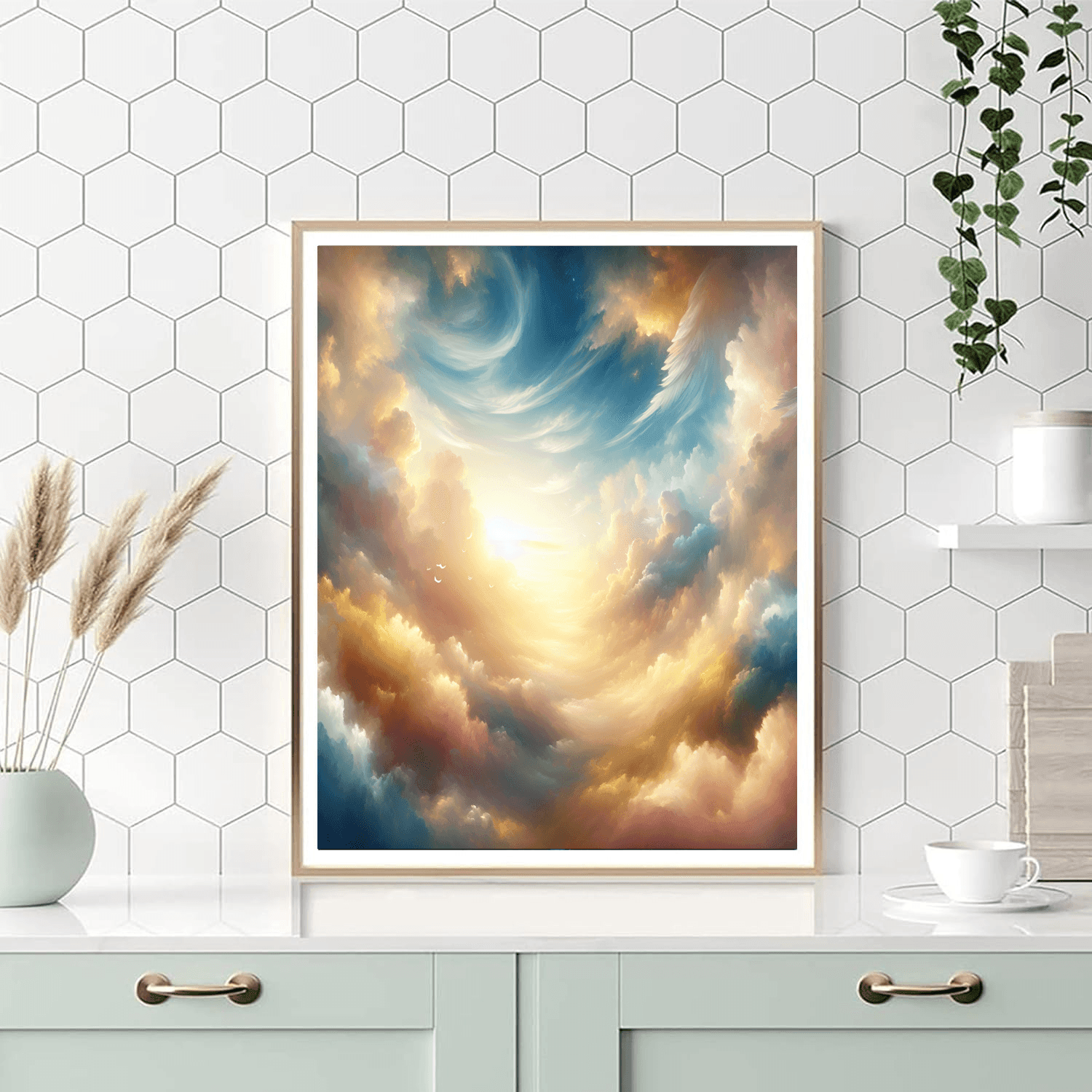 Glimpse Of Heaven Number Painting