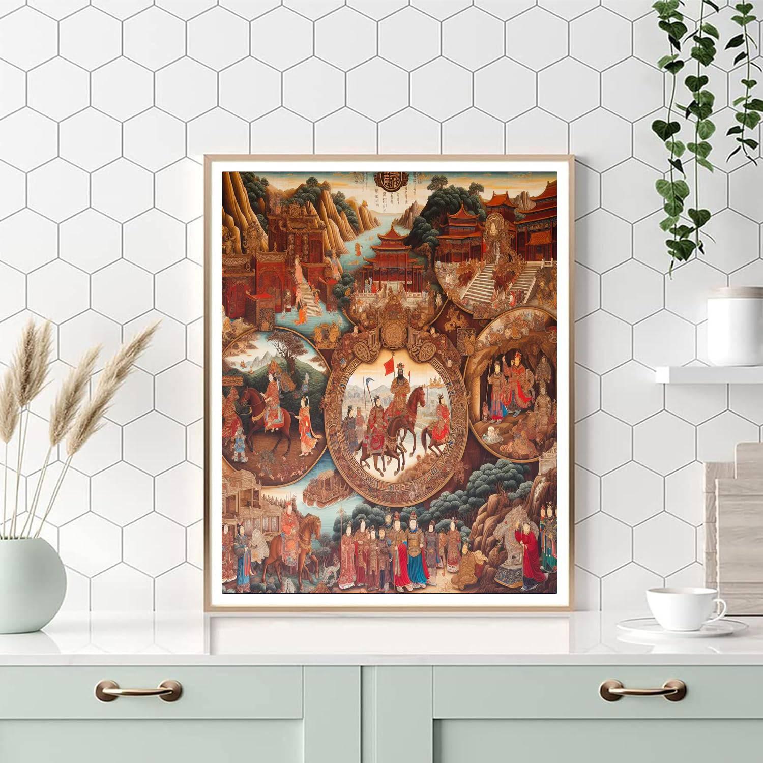 Timeless Historical Legends Paint By Color