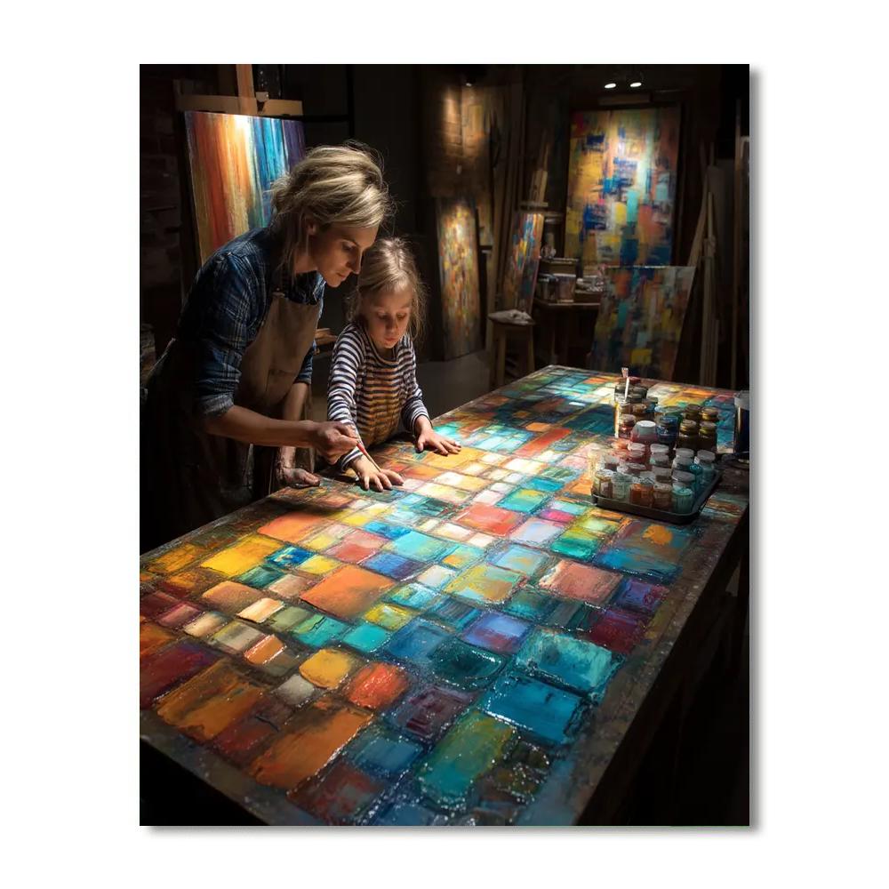 Mosaic Of Love Paint By Numbers Kits