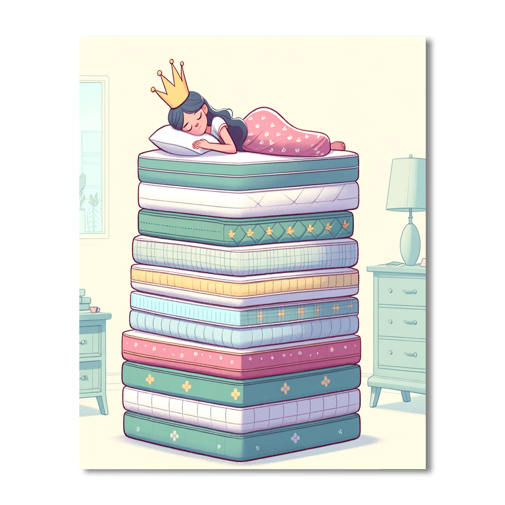 Princess And The Pea Dreamscape Paint By Numbers Kits