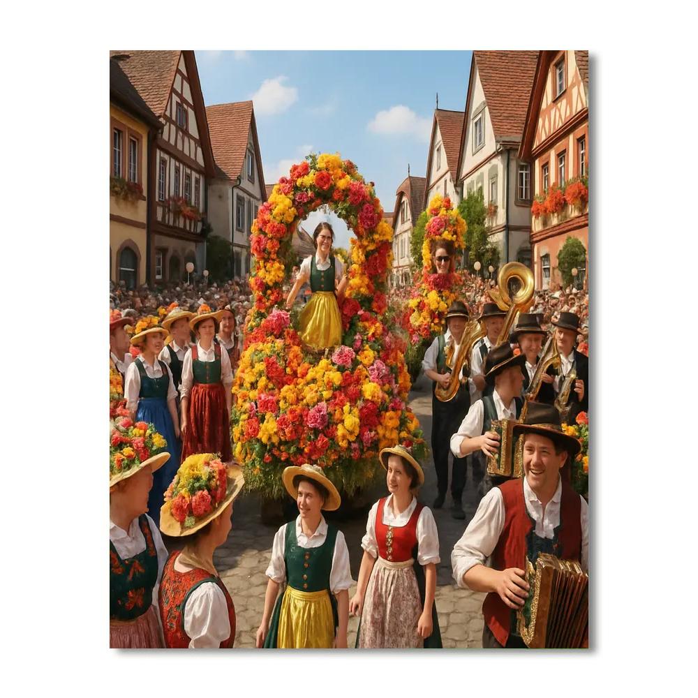 Carnival Of Blumen - Germany DIY Paint By Numbers