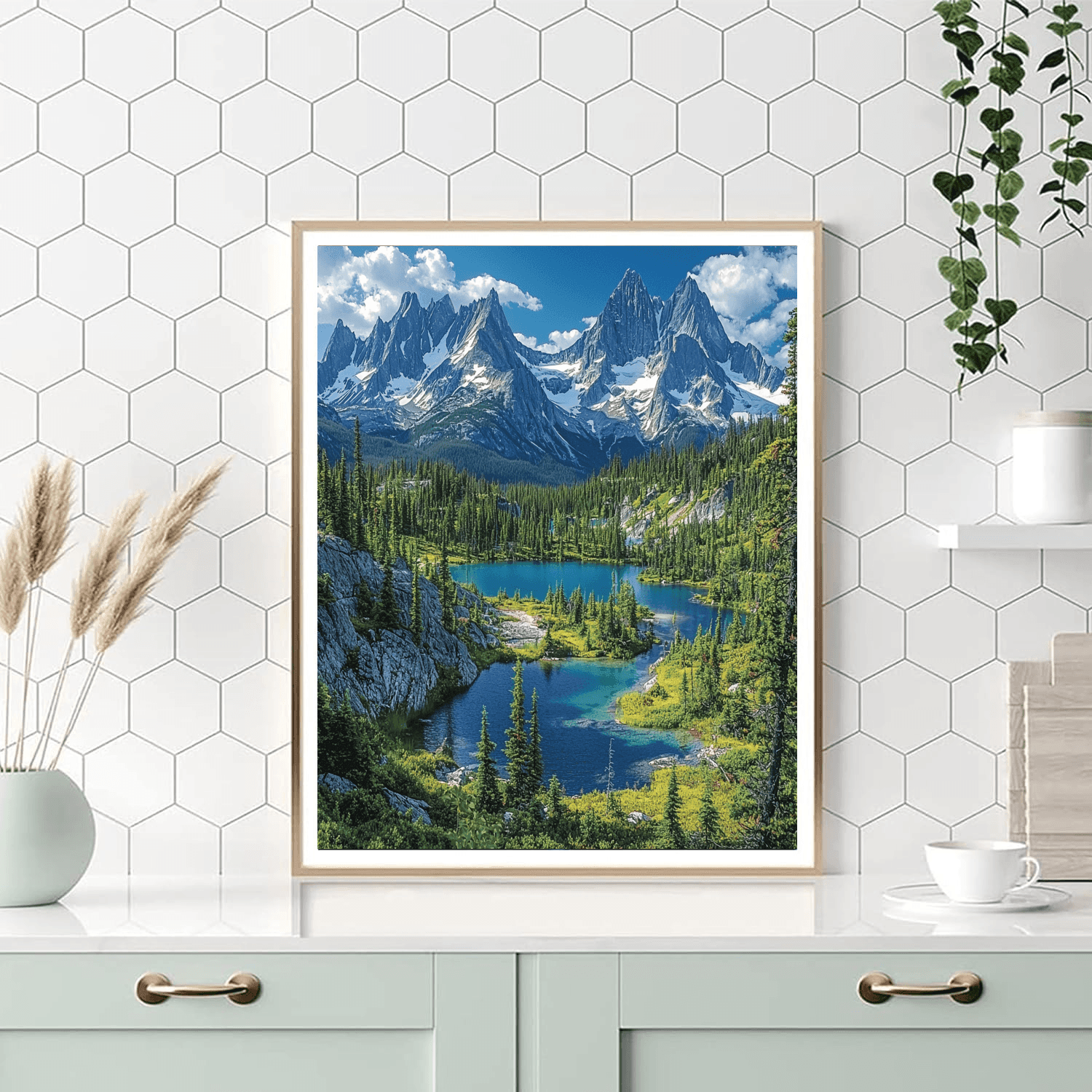 Jasper National Park - Alberta Painting Number Kit