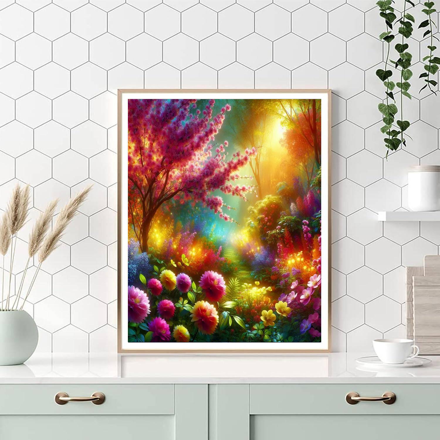 Festive Spring Garden Paint By Numbers Kits