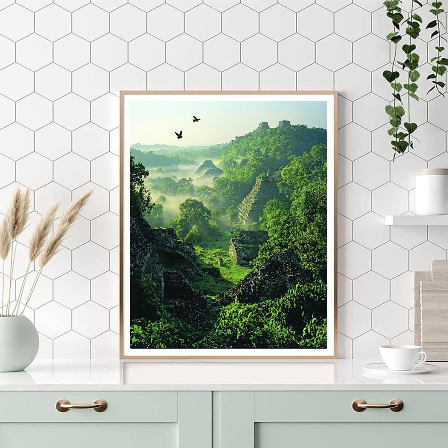 Tikal National Park - Guatemala Numbered Painting Kits