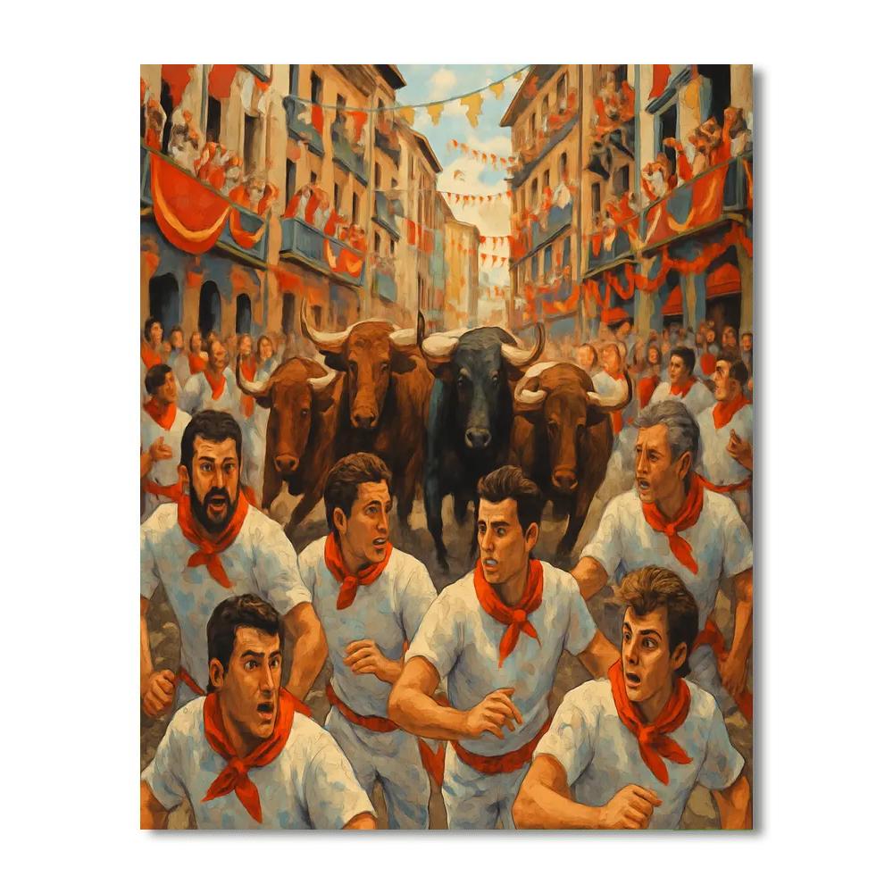 San Fermín Paint By Number
