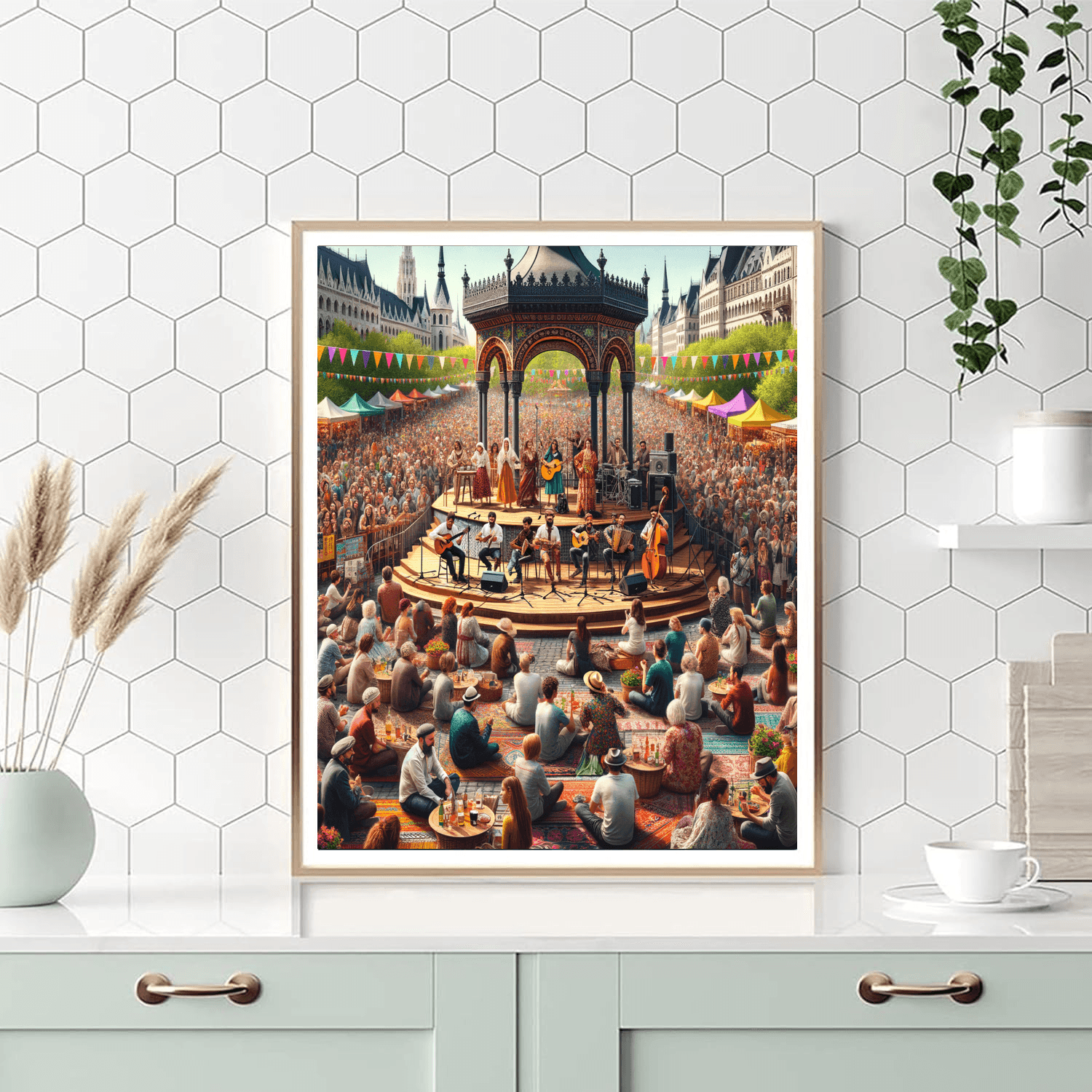 Budapest Spring Festival - Hungary DIY Paint By Numbers