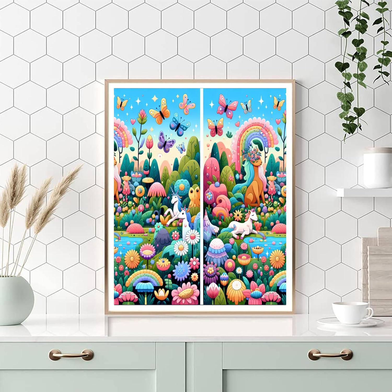 Enchanted Garden Of Wonder DIY Paint By Numbers