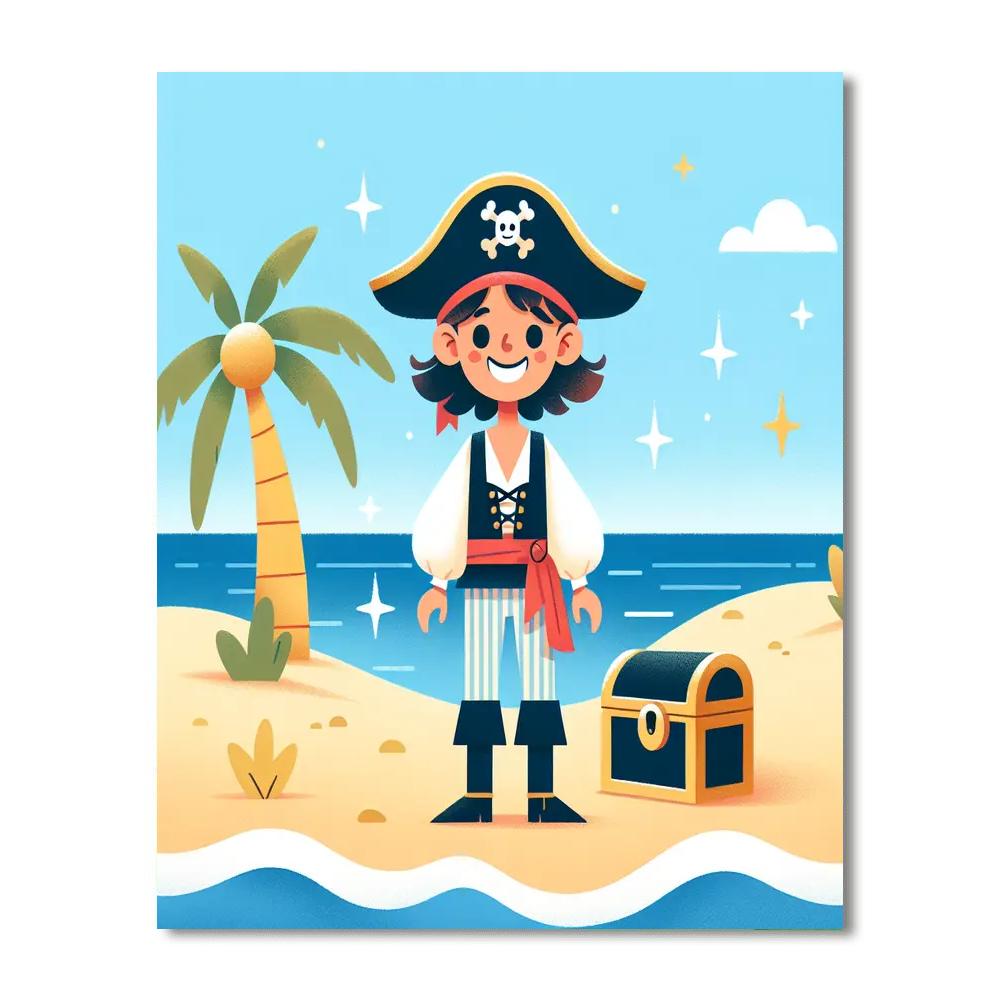 Pirate's Caribbean Adventure Numbered Painting Kits