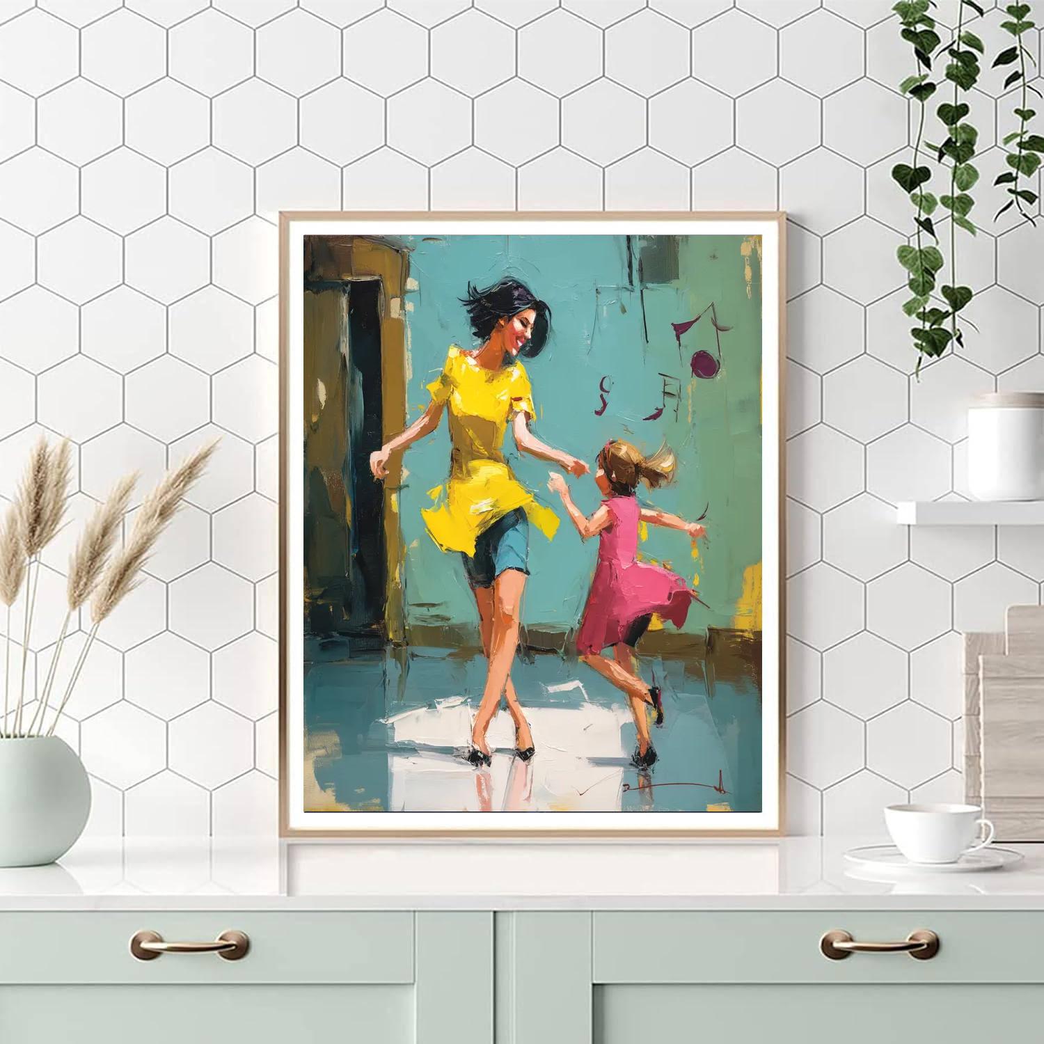 Dance Of The Heart Number Painting