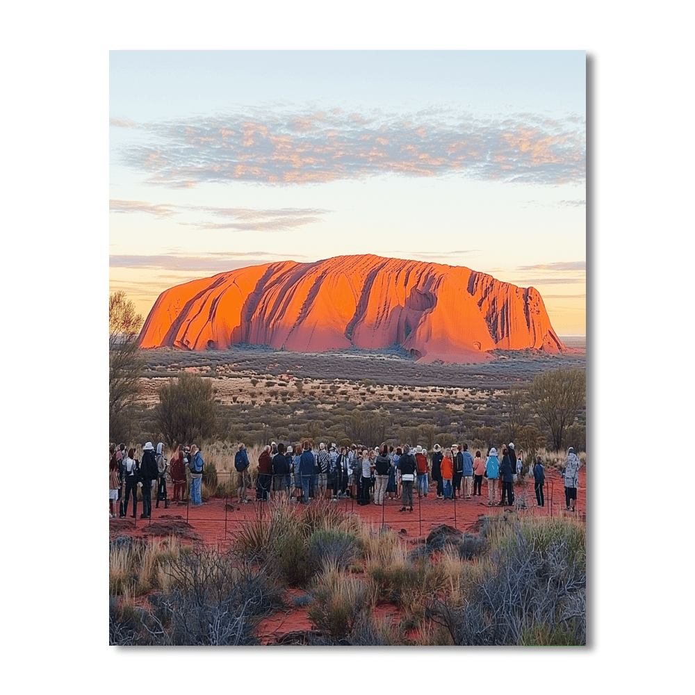 Ayers Rock (uluru) Paint By Numbers Kits