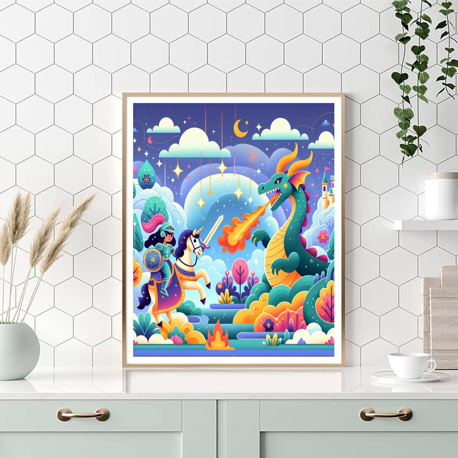 Fantastic Adventures Paint By Numbers Art