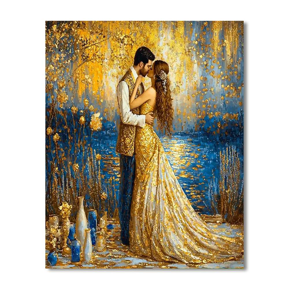 Gustav Klimt Inspired Golden Heritage  Paint By Numbers Kits