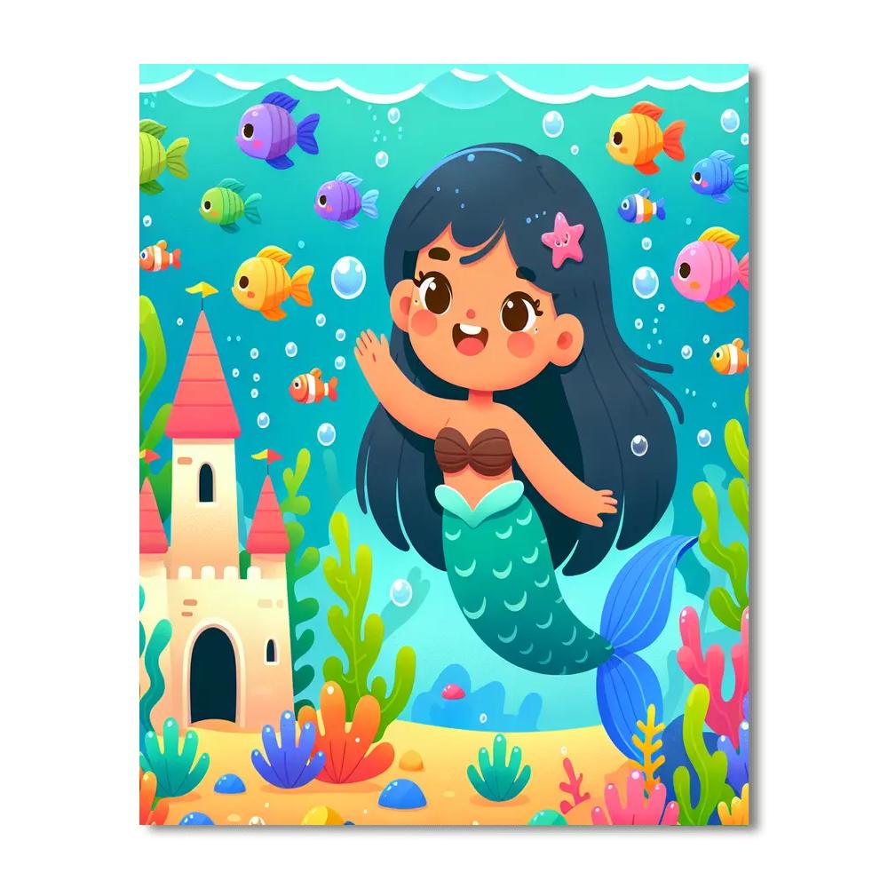 Mystic Ocean Adventure Paint By Numbers Art