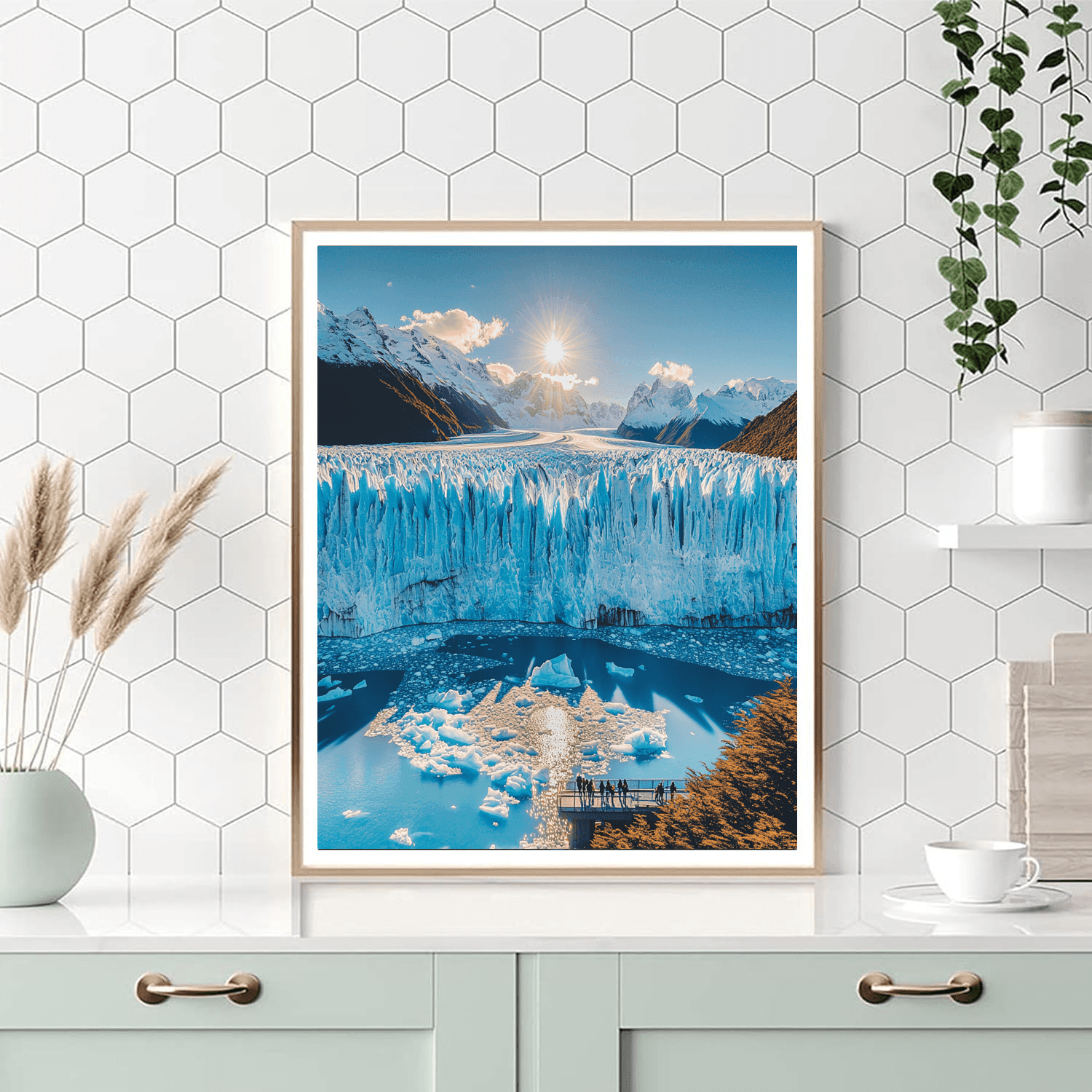Perito Moreno Glacier - Argentina Numbered Painting Kits