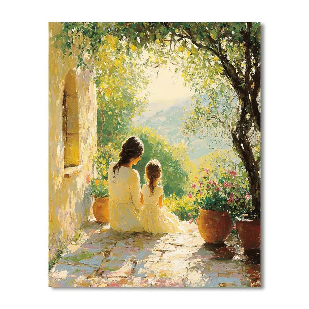 Sunlit Sanctuary Numbered Painting Kits
