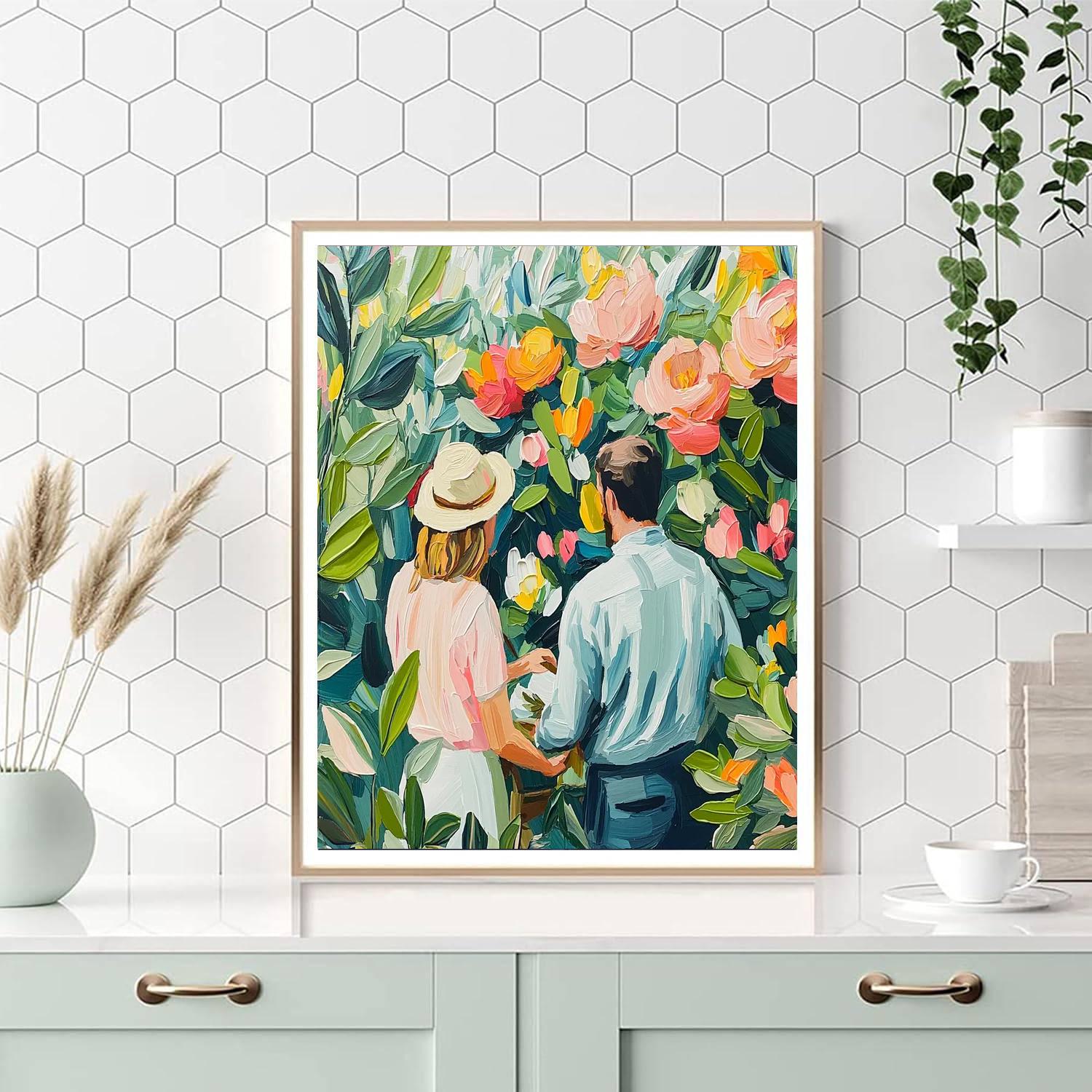 The Garden Of Mothers Number Painting