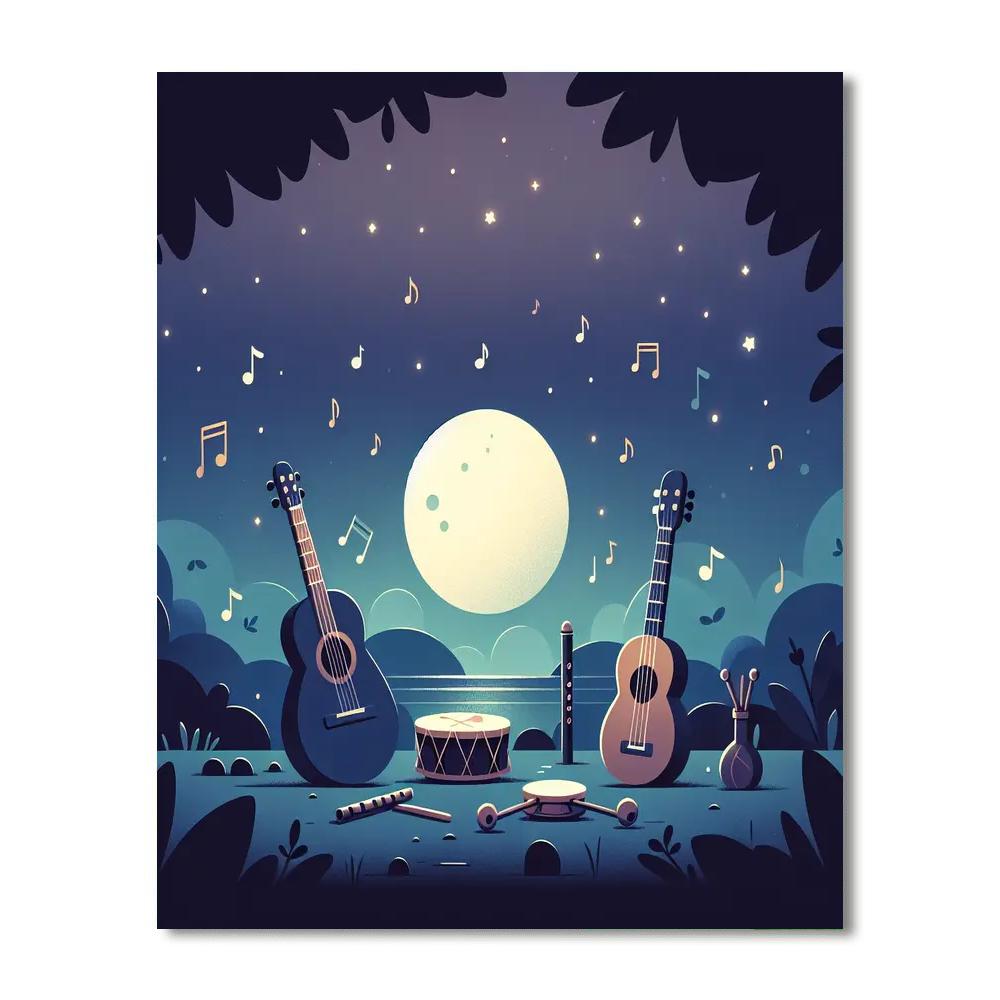 Enchanted Evening Serenade Paint By Numbers Art