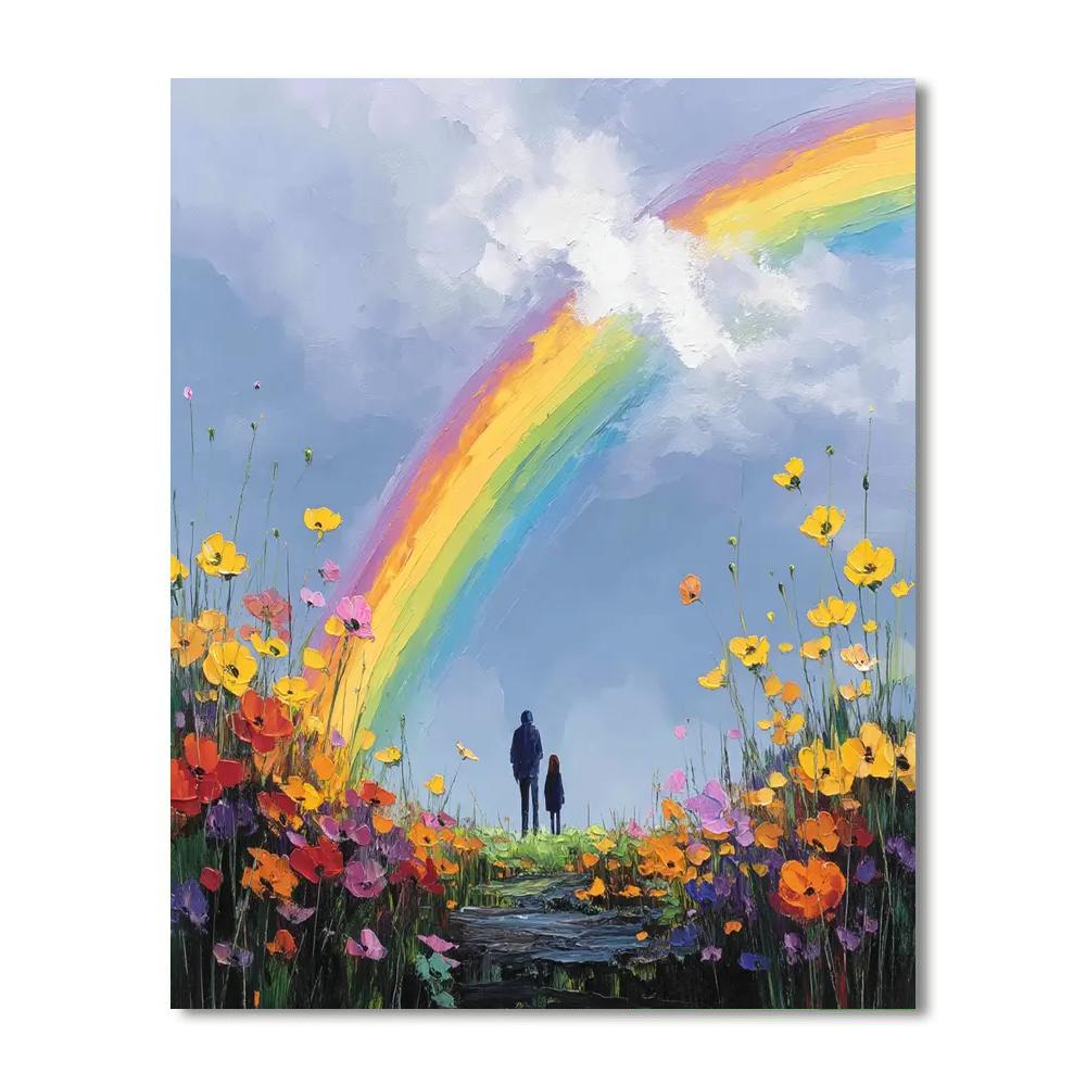 Rainbow Of Laughter Numbered Painting Kits