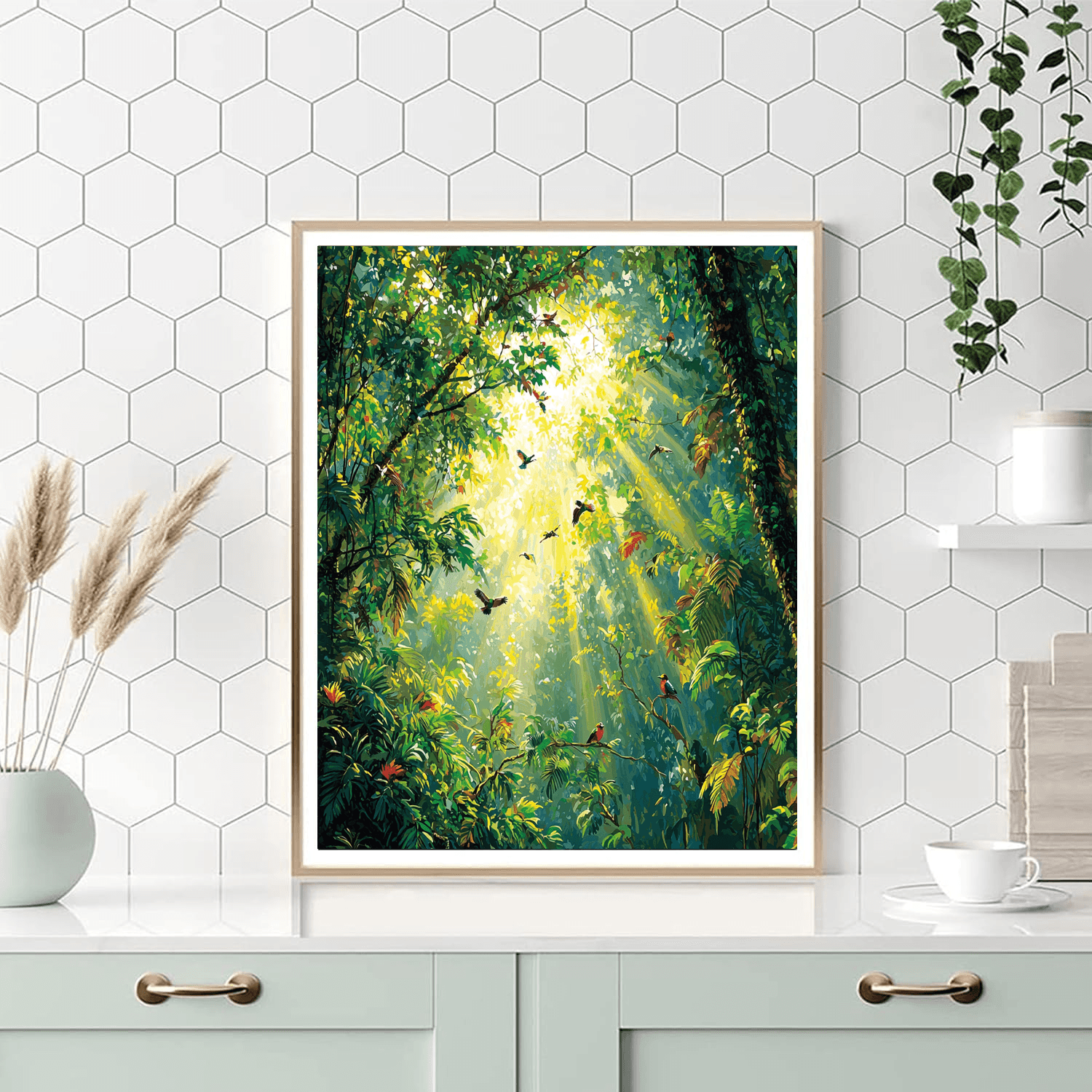 The Amazon Rainforest DIY Paint By Numbers