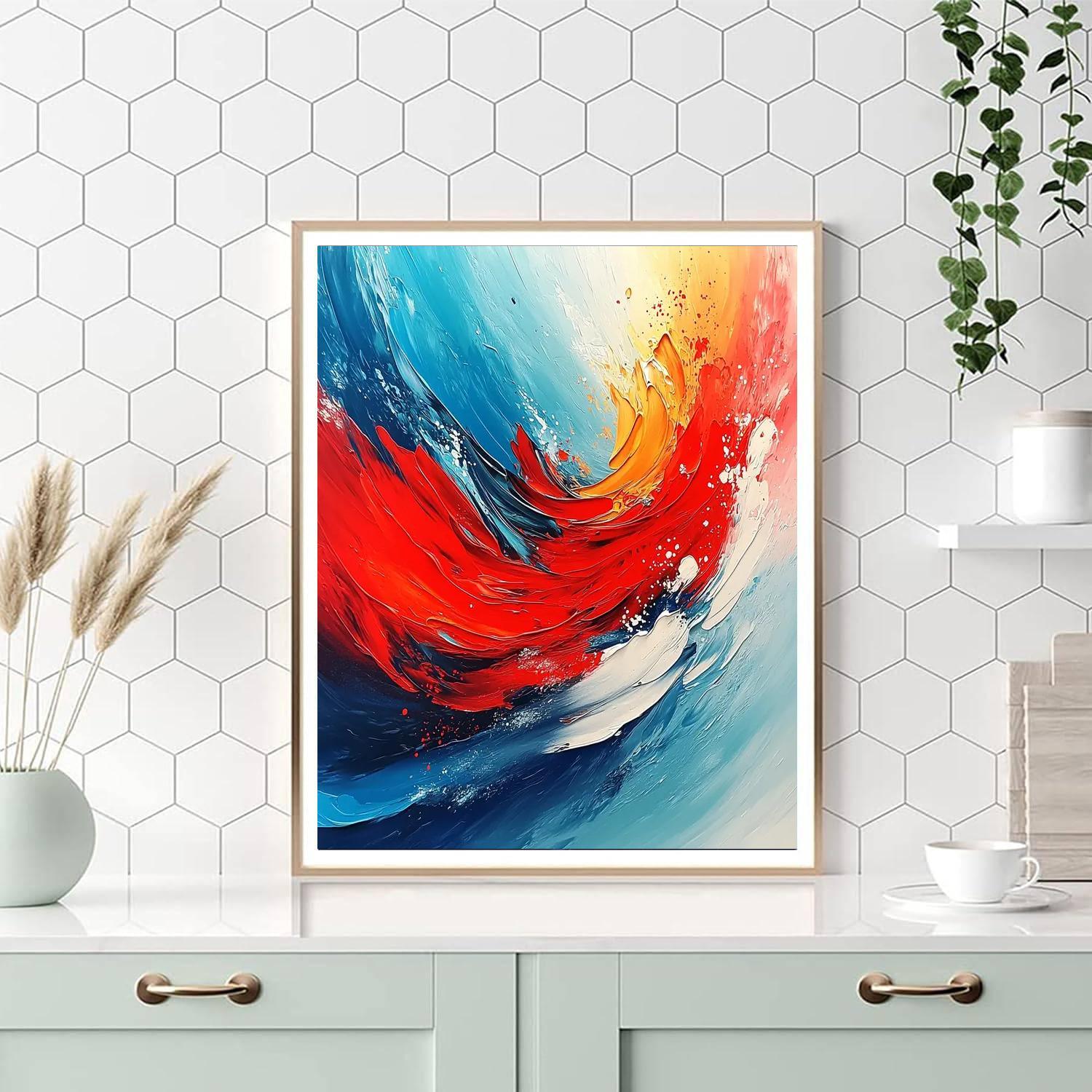 Mark Rothko Inspired Unity In Chaos  Painting By Numbers Kit