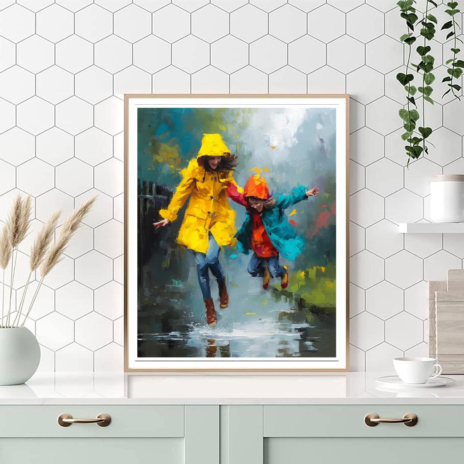 Puddle Jumping Paint By Numbers Kits