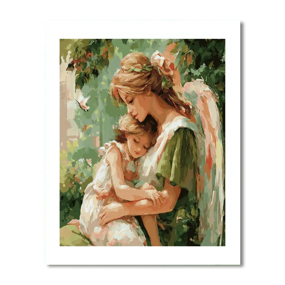 Sheltered In A Mother's Wings Paint By Number