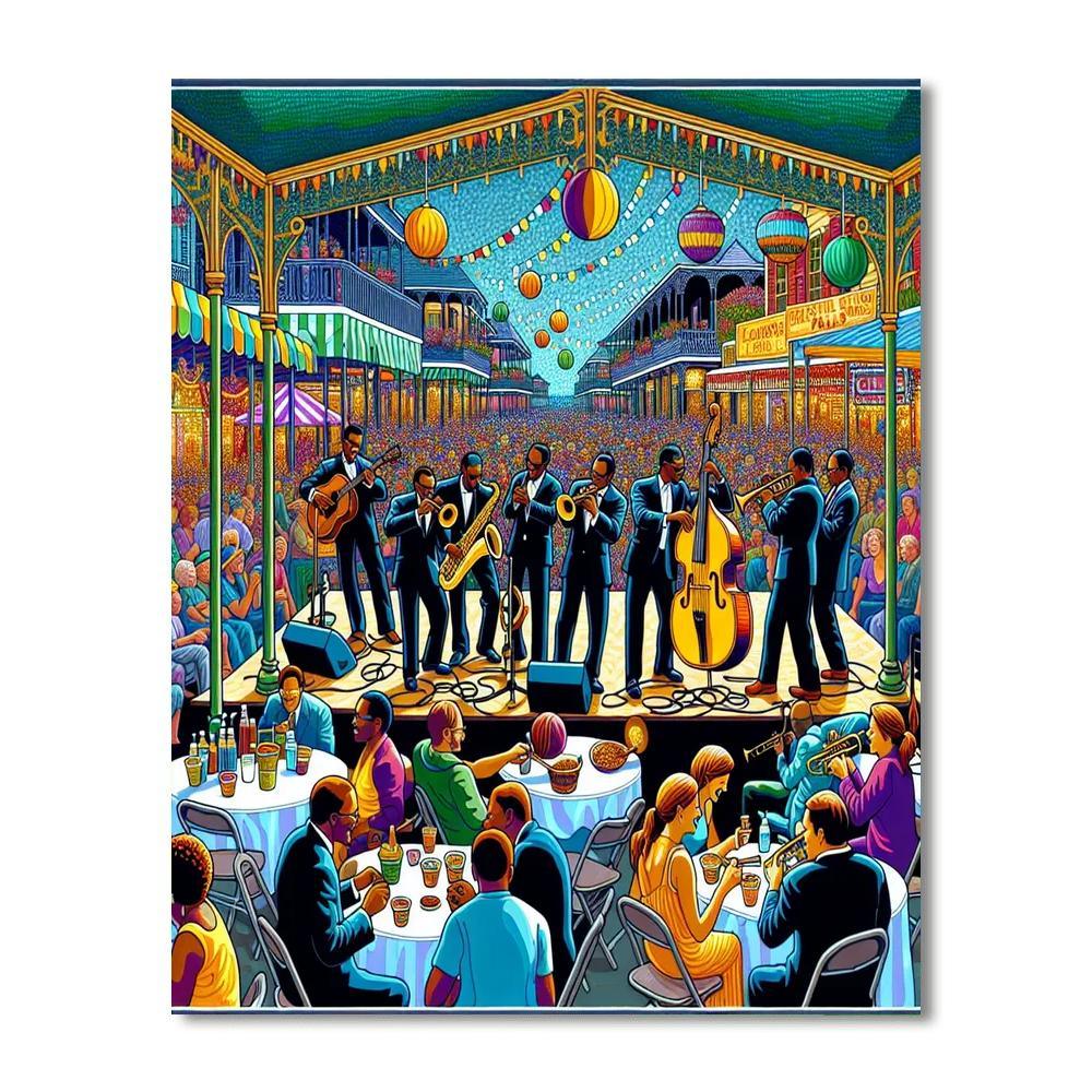 New Orleans Jazz Festival - Usa Paint By Number