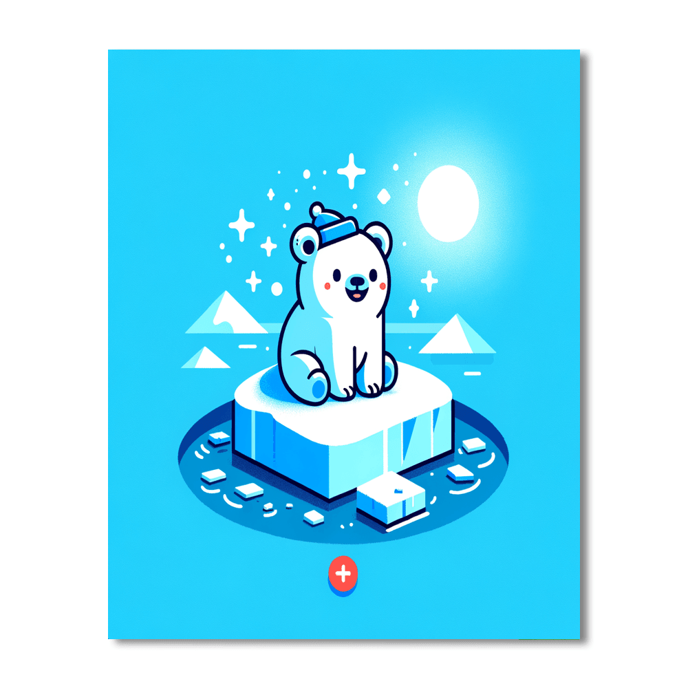 Frosty Polar Adventure DIY Paint By Numbers
