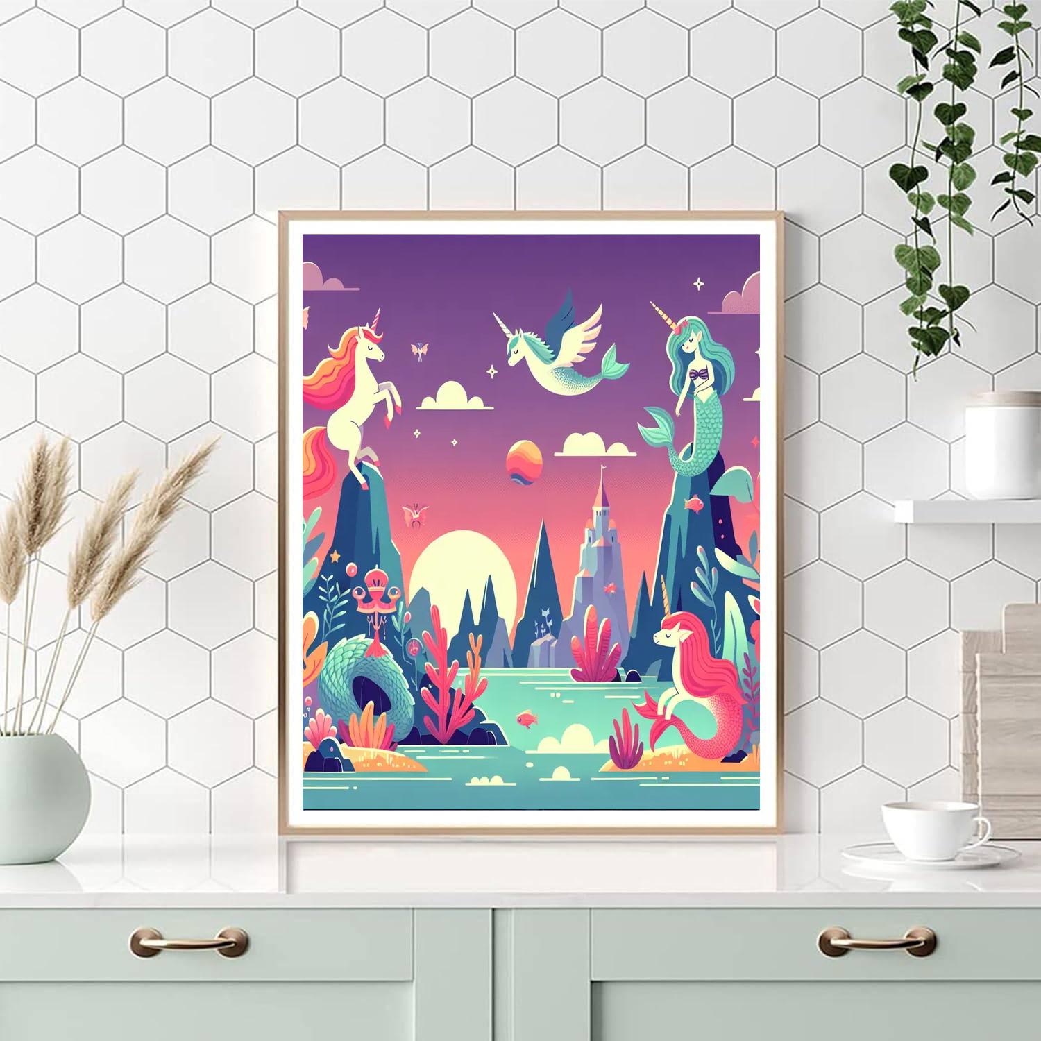 Mythical Creature Chronicles DIY Paint By Numbers