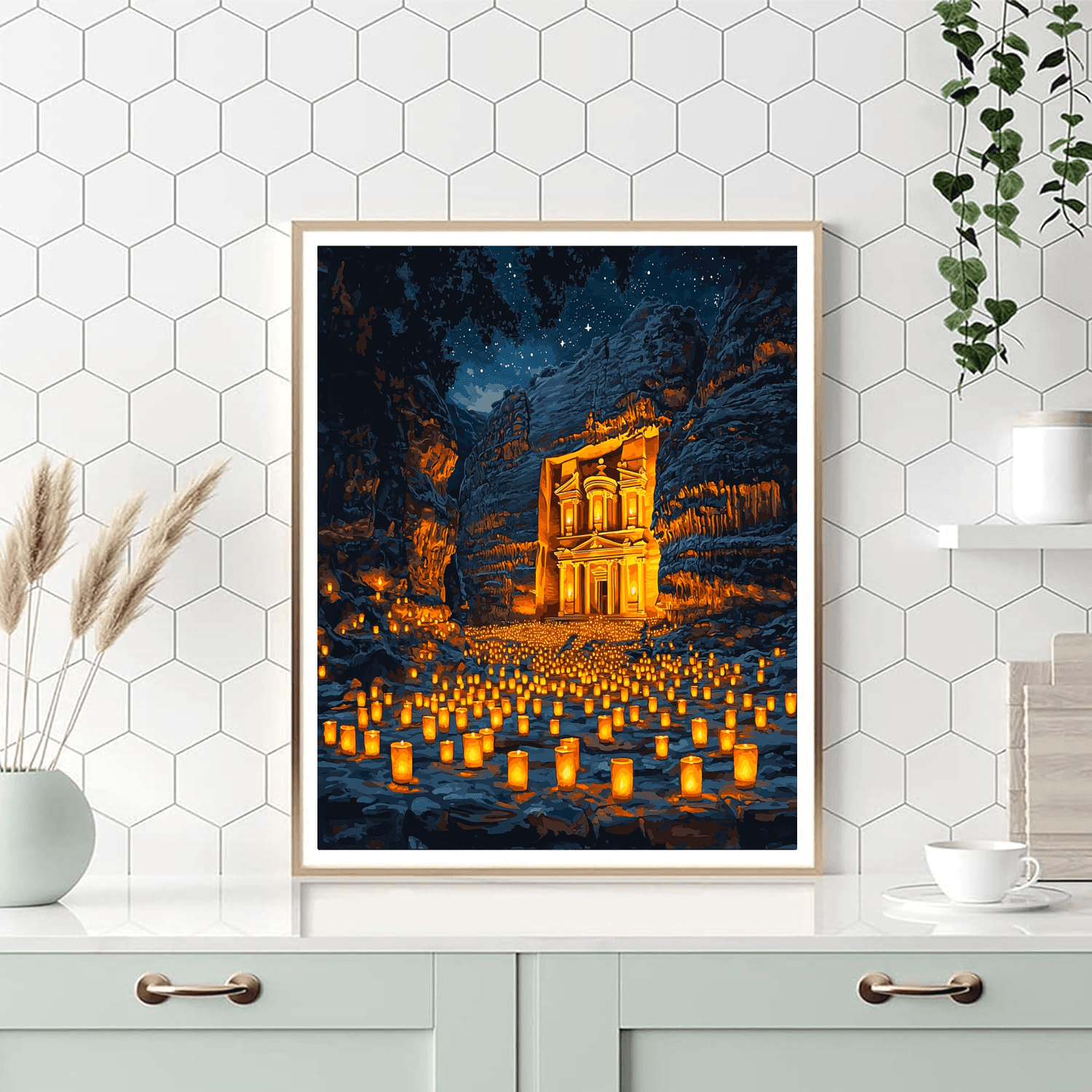 Petra By Night Paint By Numbers Kits