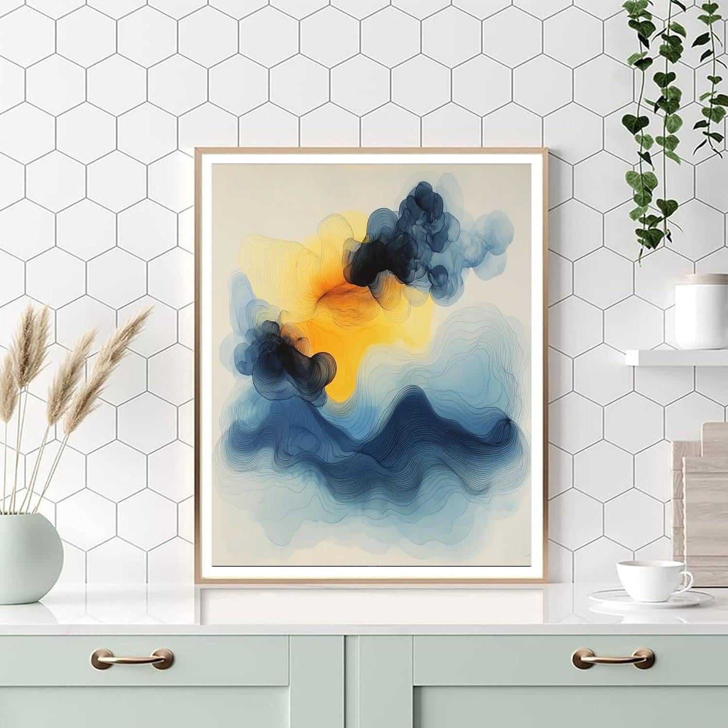 Joan Miró Inspired Dreamy Dimensions  Paint By Numbers Art