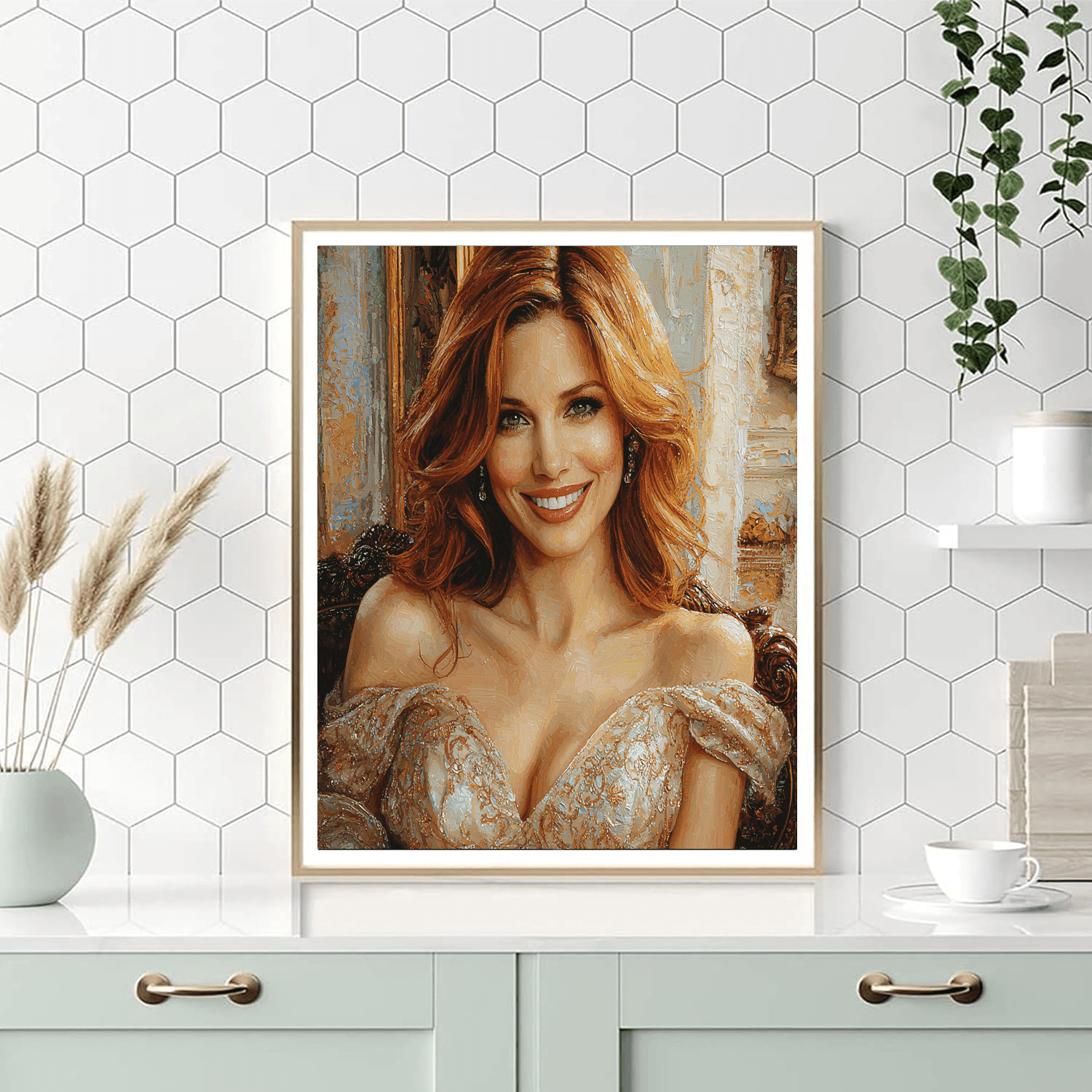 Jessica Chastain: The Artistry Of Depth And Diversity Painting By Numbers Kit