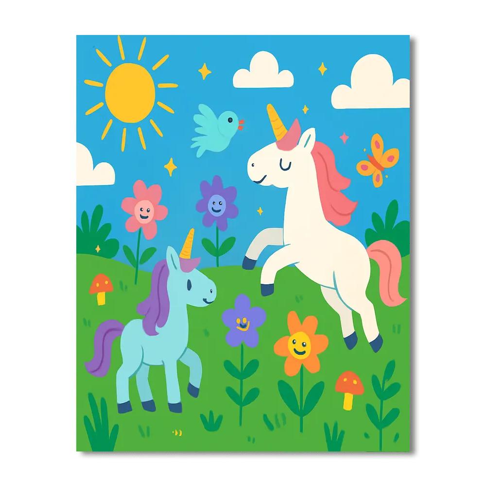 Adventure In The Enchanted Meadow DIY Paint By Numbers