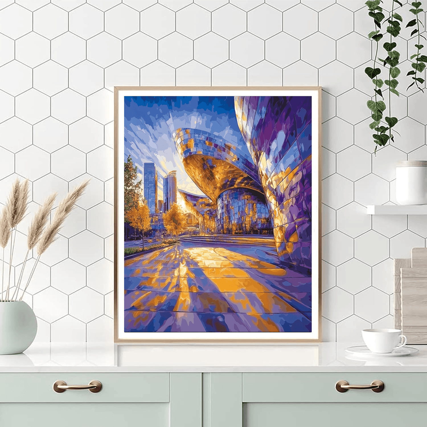 Museum Of Pop Culture - Seattle Painting By Numbers Kit