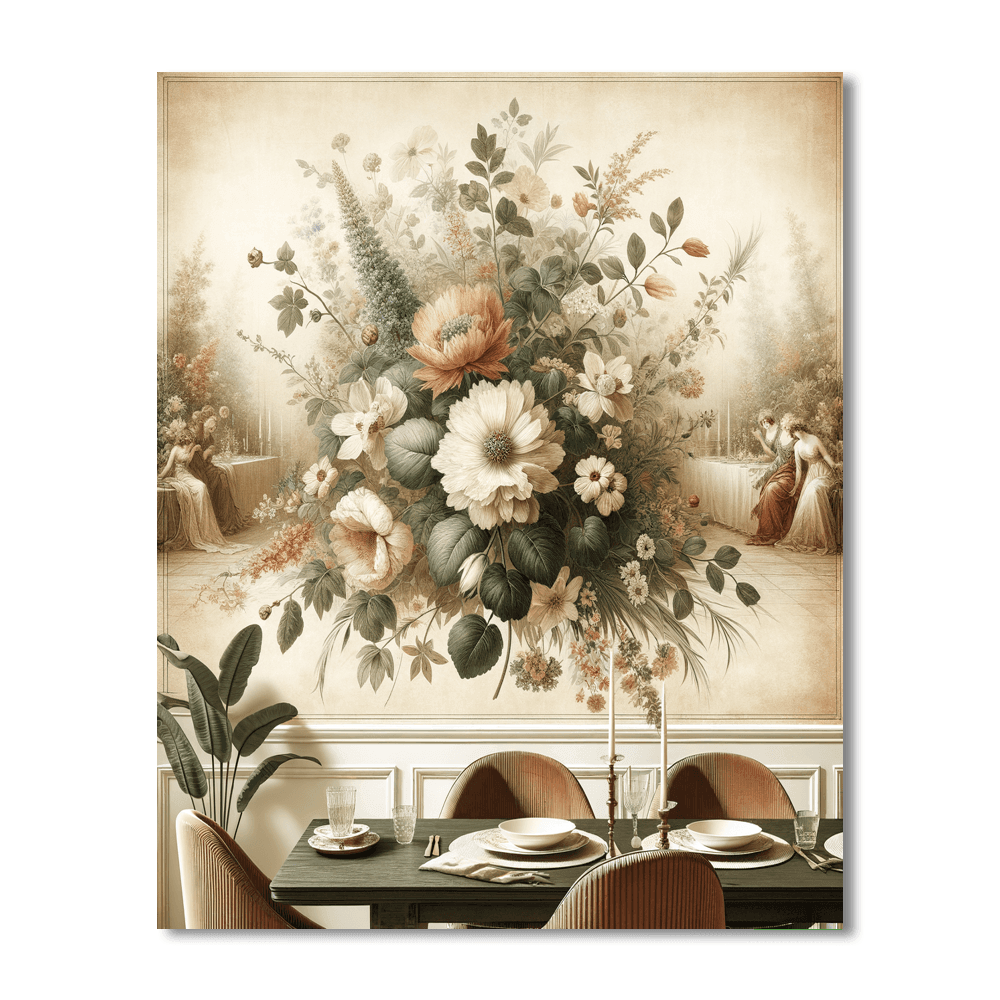 Vintage Botanicals Paint By Number