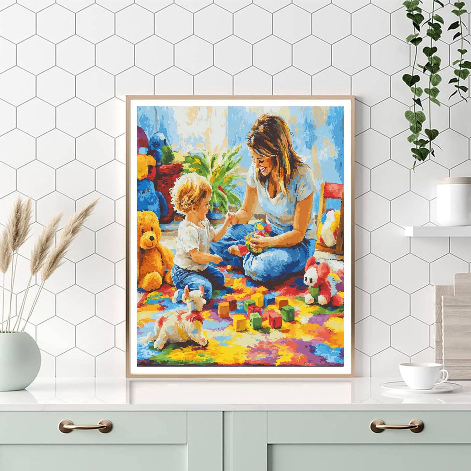 Playful Moments Paint By Numbers