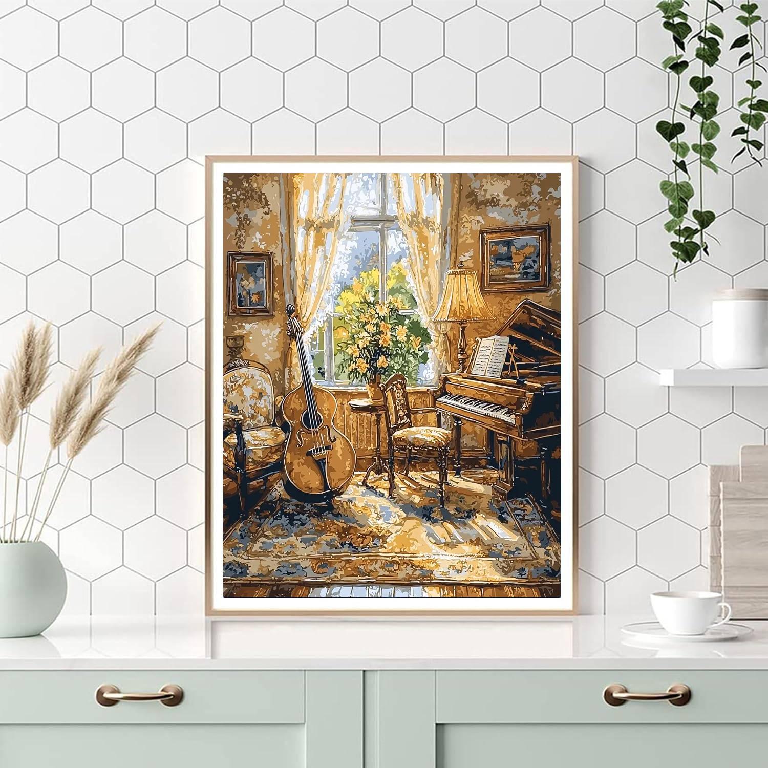 Mom's Heartfelt Melody Paint By Numbers