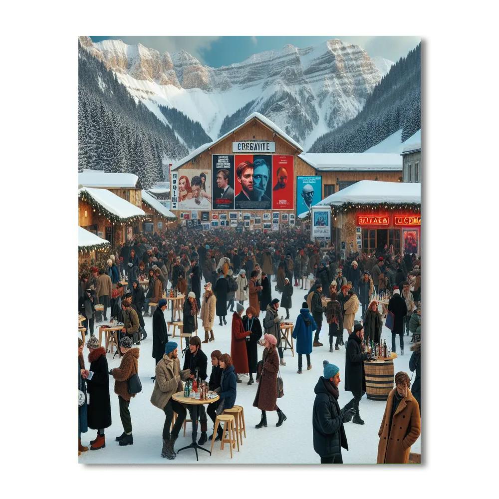 Sundance Festival - Utah Paint By Color