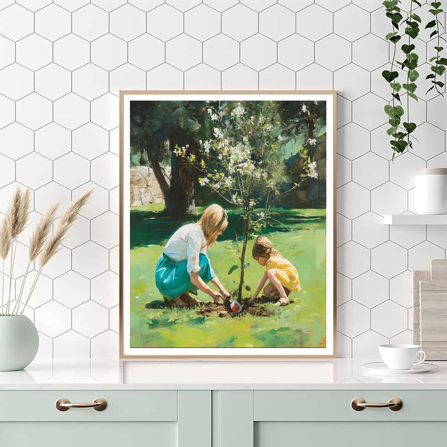 Blossoming Bond Paint By Numbers Kits