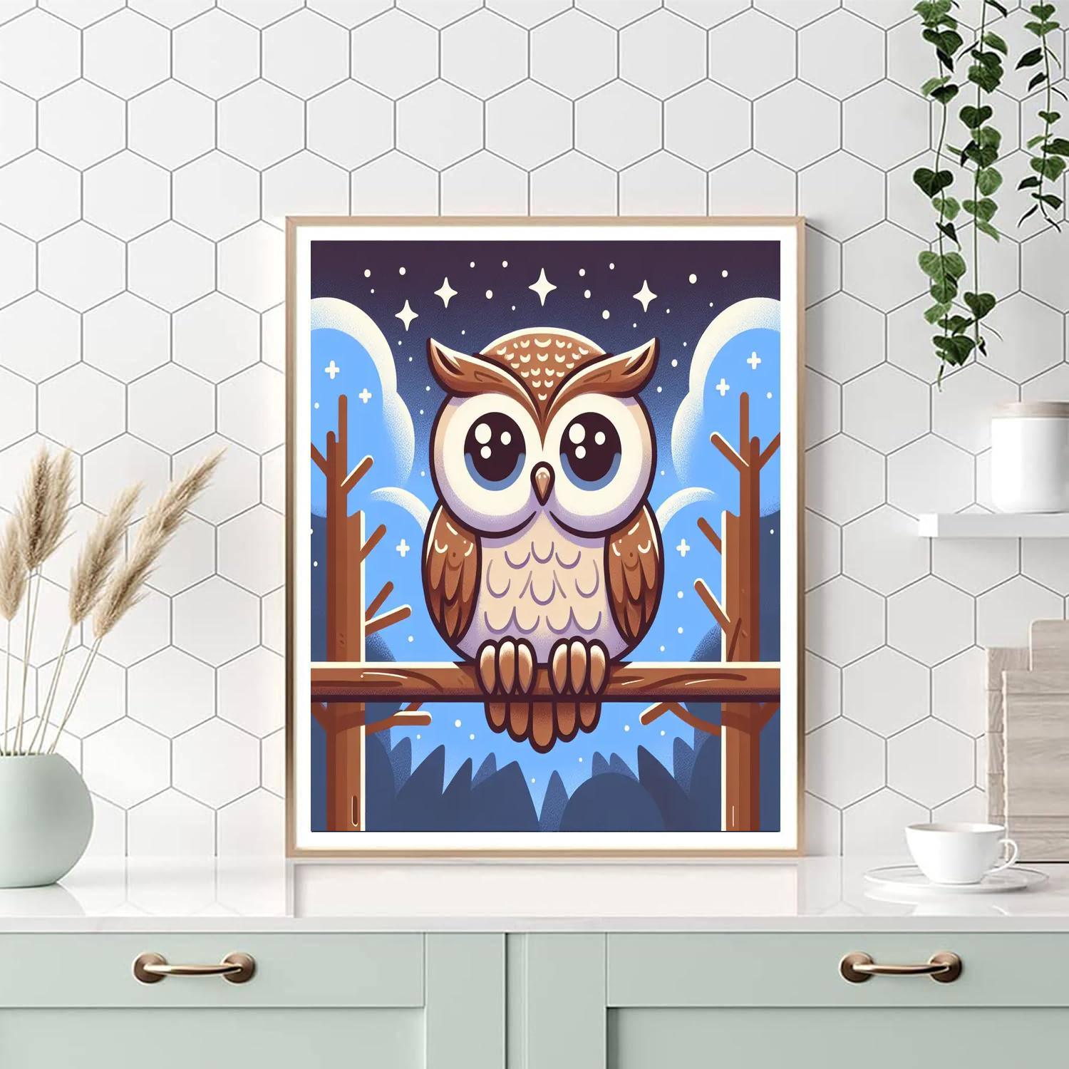 Exploring Owl Paint By Numbers Kits