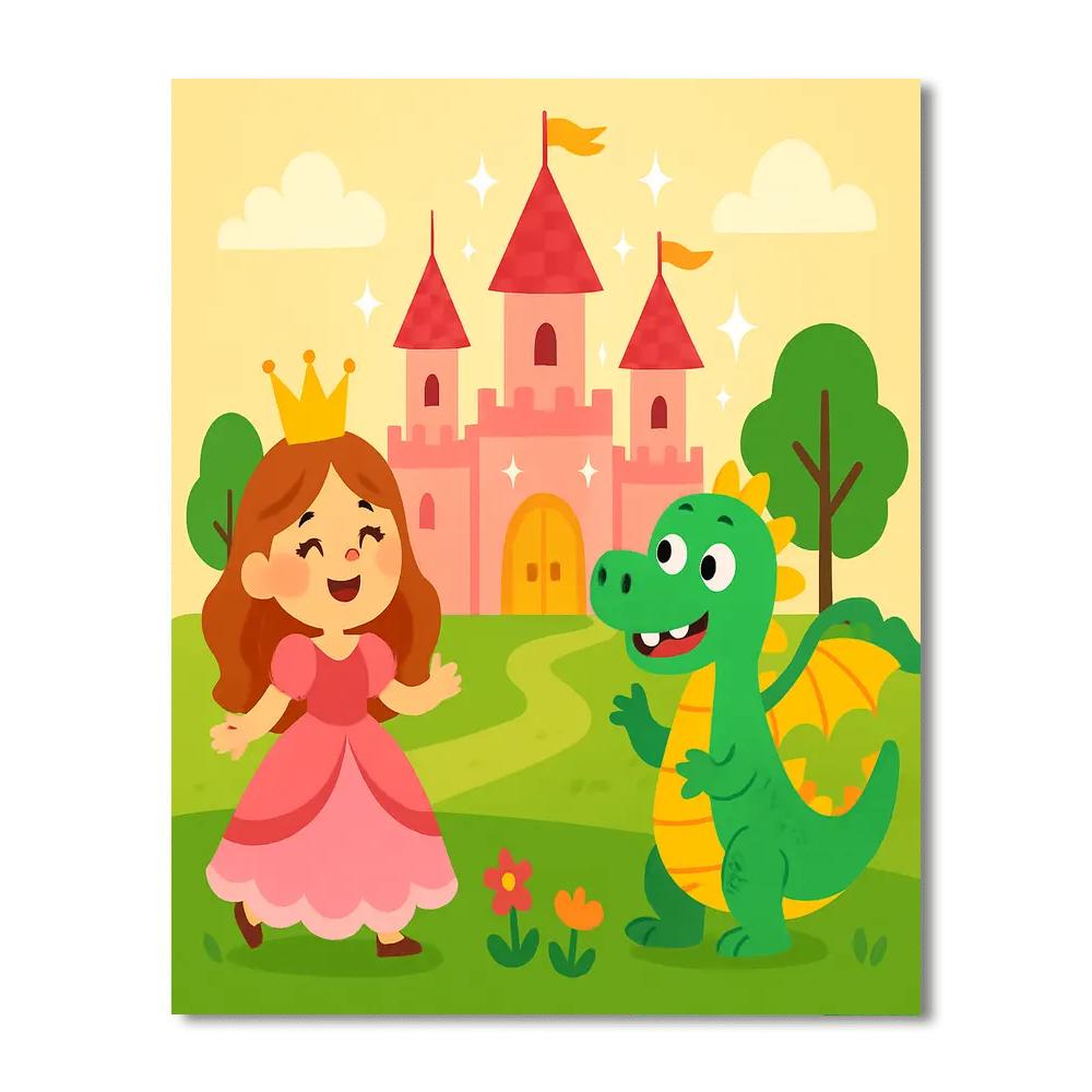 Fabulous Fairy Tale Numbered Painting Kits