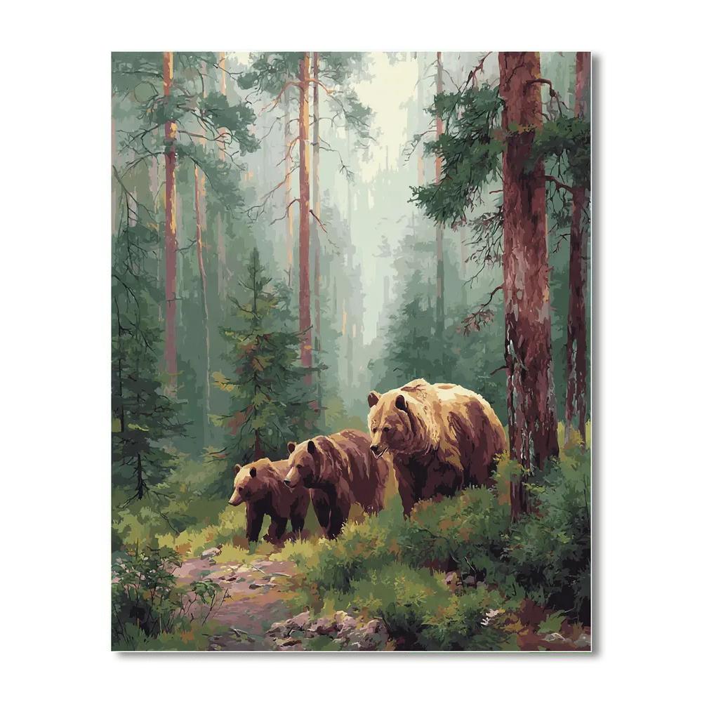 Mama Bear’s Tender Care Numbered Painting Kits