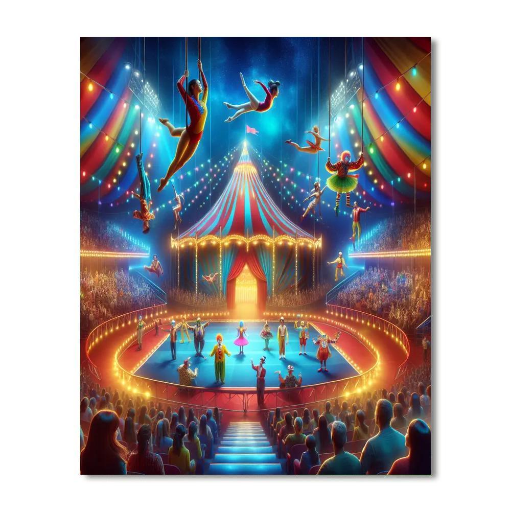 The Great Moscow Circus Paint By Color