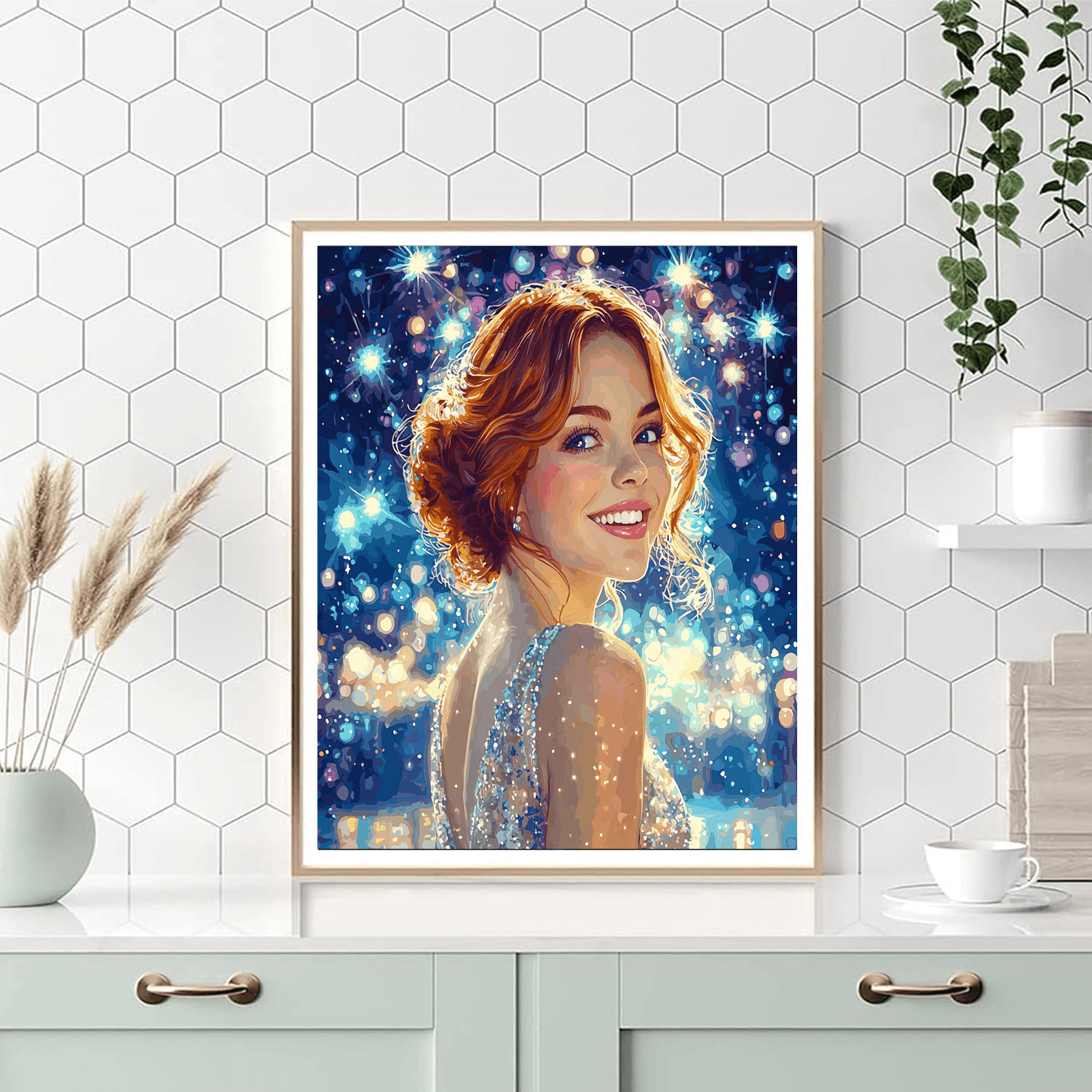 Emma Stone: Dancing Through Stardom Numbered Painting Kits